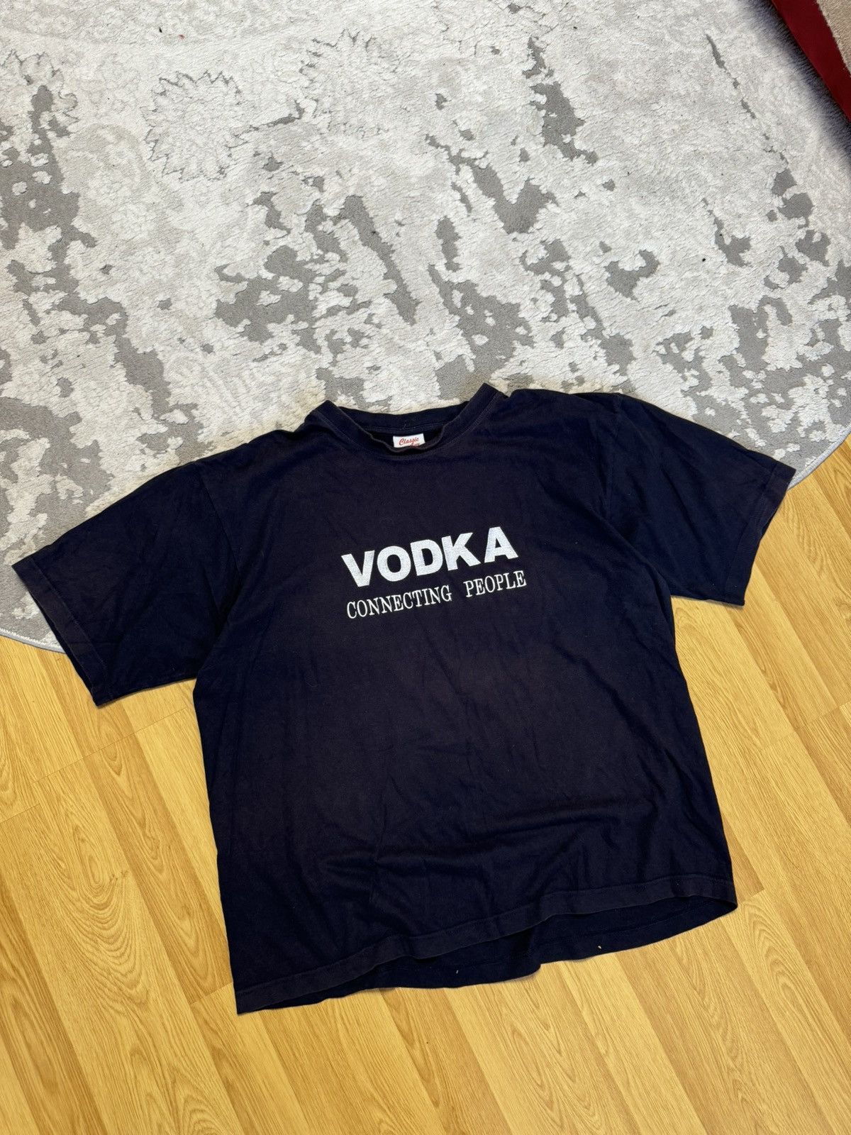 Vintage 🔥Vintage Vodka Connecting People Nokia Tee Size US L / EU 52-54 / 3 - 2 Thumbnail