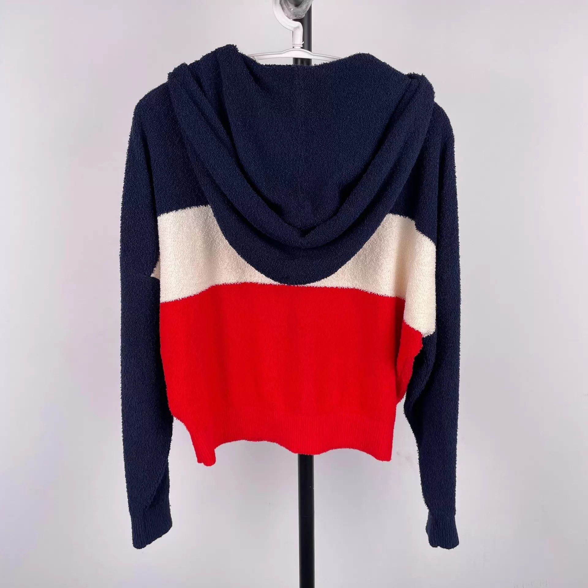 Celine CELINE Black White Red Color Blocked Coat S Size S / US 4 / IT 40 - 2 Thumbnail