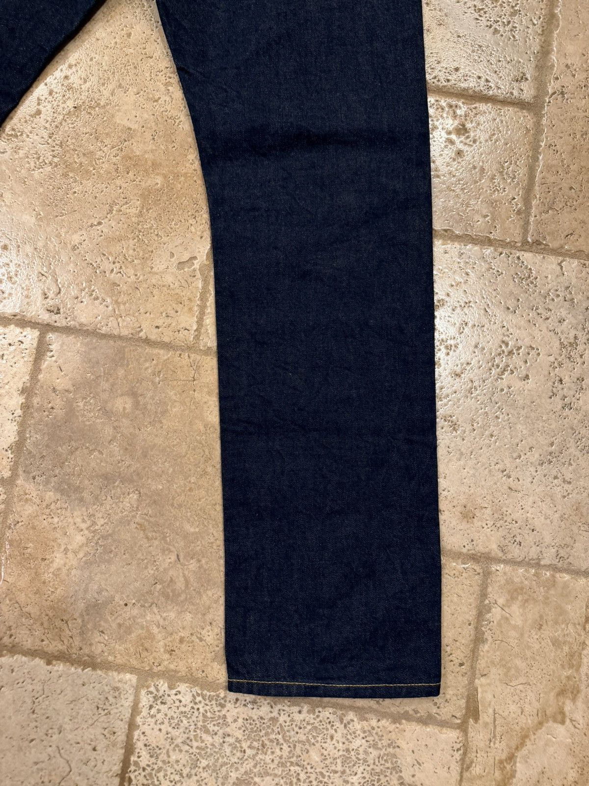 RRL Ralph Lauren RRL Ralph Lauren Slim Fit Rinse Selvedge Raw Jeans Size US 34 / EU 50 - 7 Thumbnail