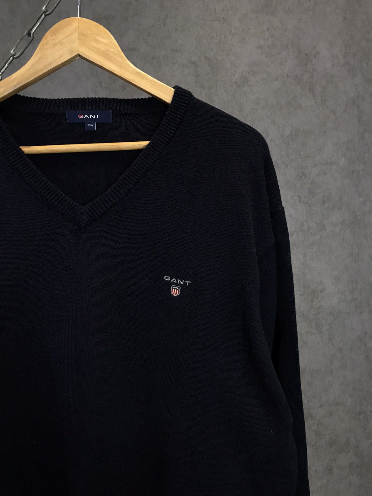 Gant Gant V Neck sweater Size US XL / EU 56 / 4 - 2 Thumbnail