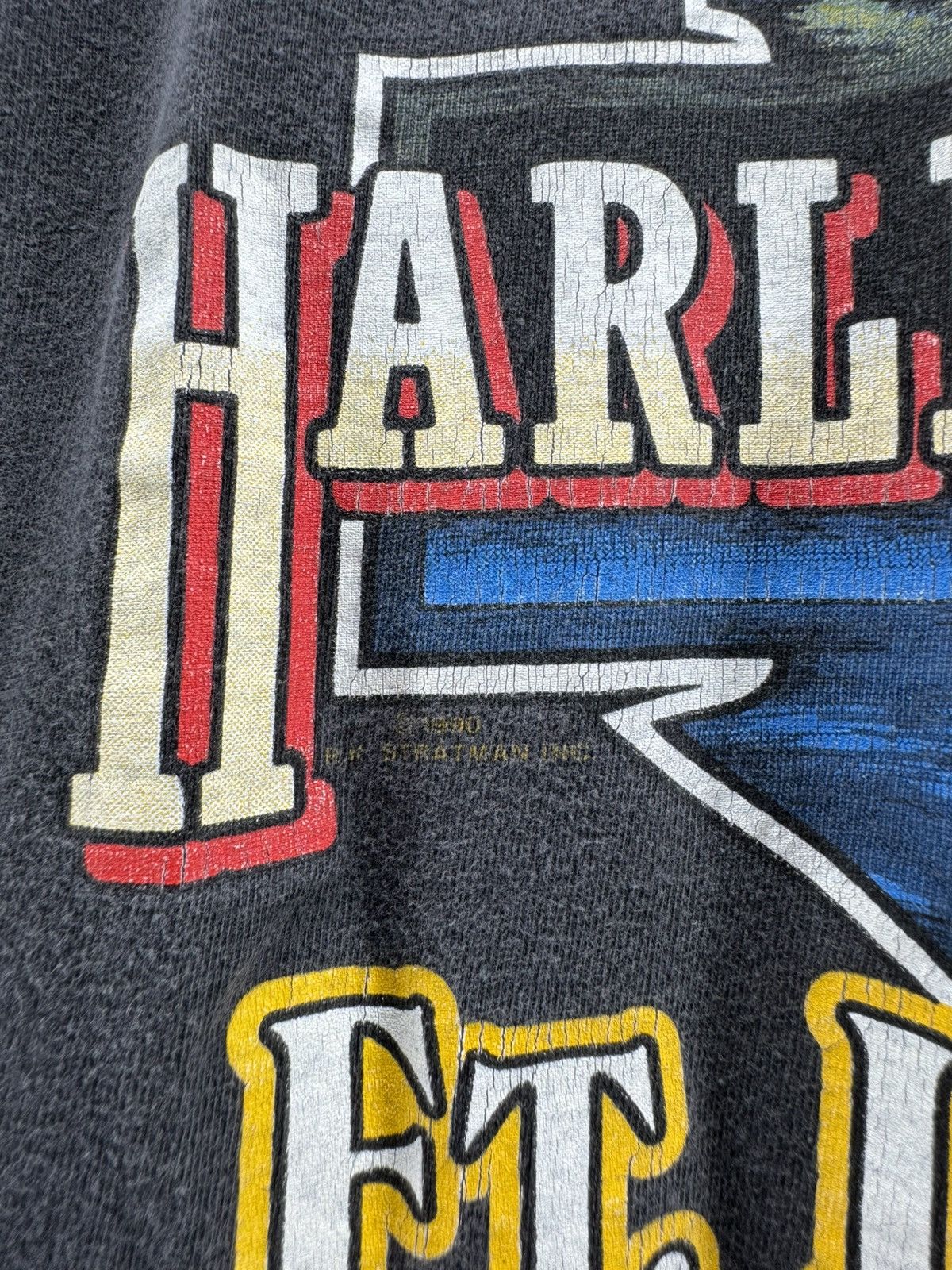 Harley Davidson RARE Vintage 90s Florida Harley Davidson logo tee sz XL Size US XL / EU 56 / 4 - 3 Thumbnail