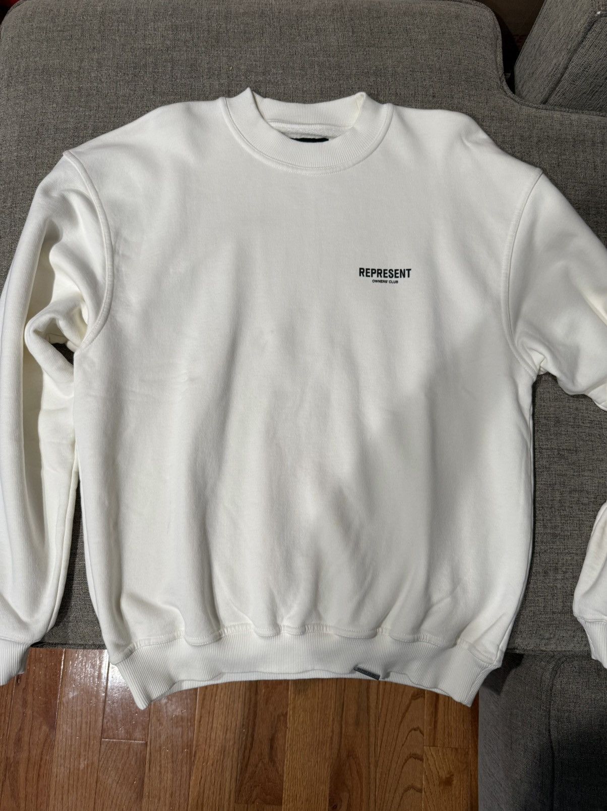 Represent Clo. Represent Owner’s Club Sweater White Size US S / EU 44-46 / 1 - 3 Thumbnail