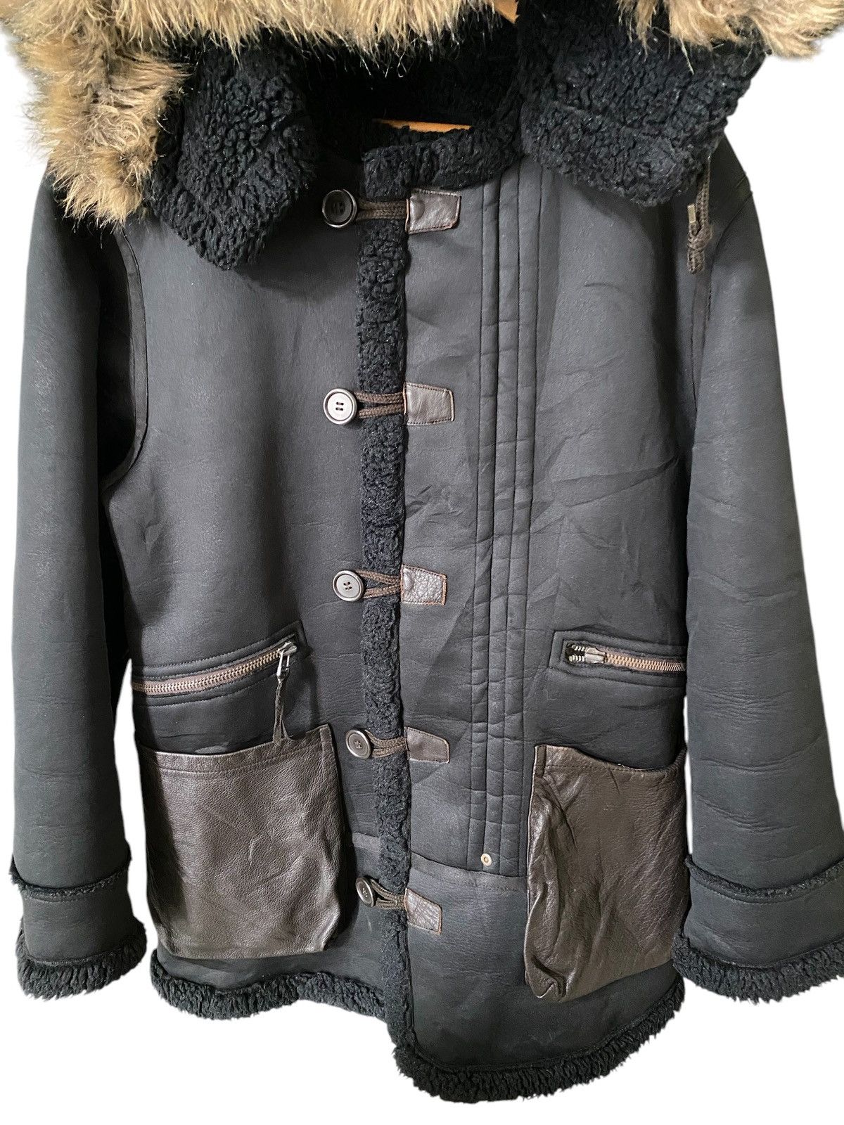 If Six Was Nine × Japanese Brand GUMU INTL US Air Force JKT Type B-7 Flight Jacket HOODIE Size US M / EU 48-50 / 2 - 4 Thumbnail
