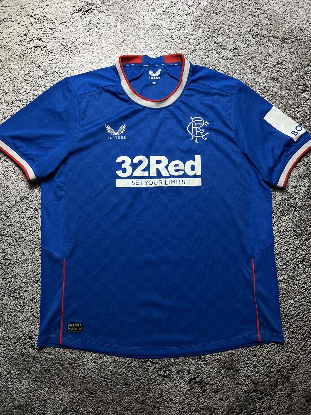 Castore Glasgow Rangers castore jersey y2k Size US XXL / EU 58 / 5 - 1 Thumbnail