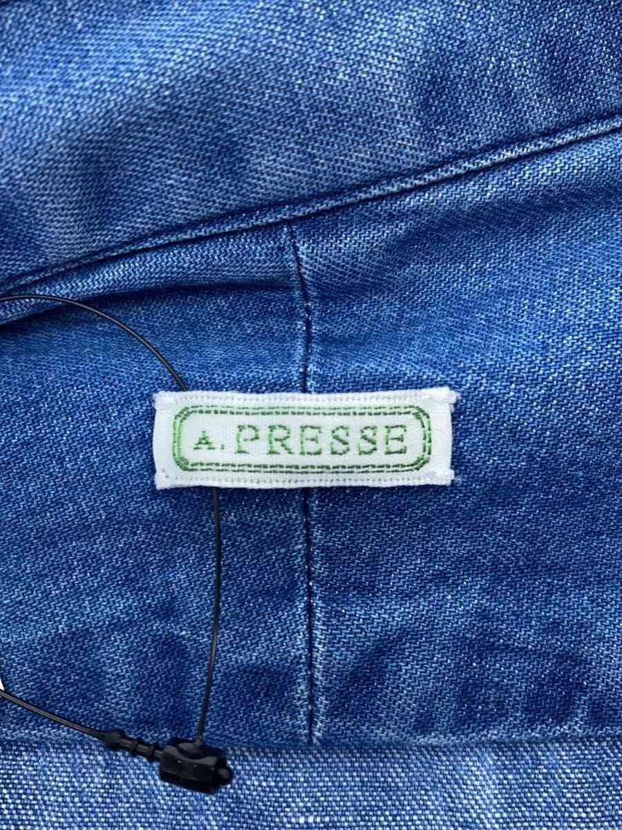 A.PRESSE Washed Denim Shirt 24ss Size US S / EU 44-46 / 1 - 3 Thumbnail