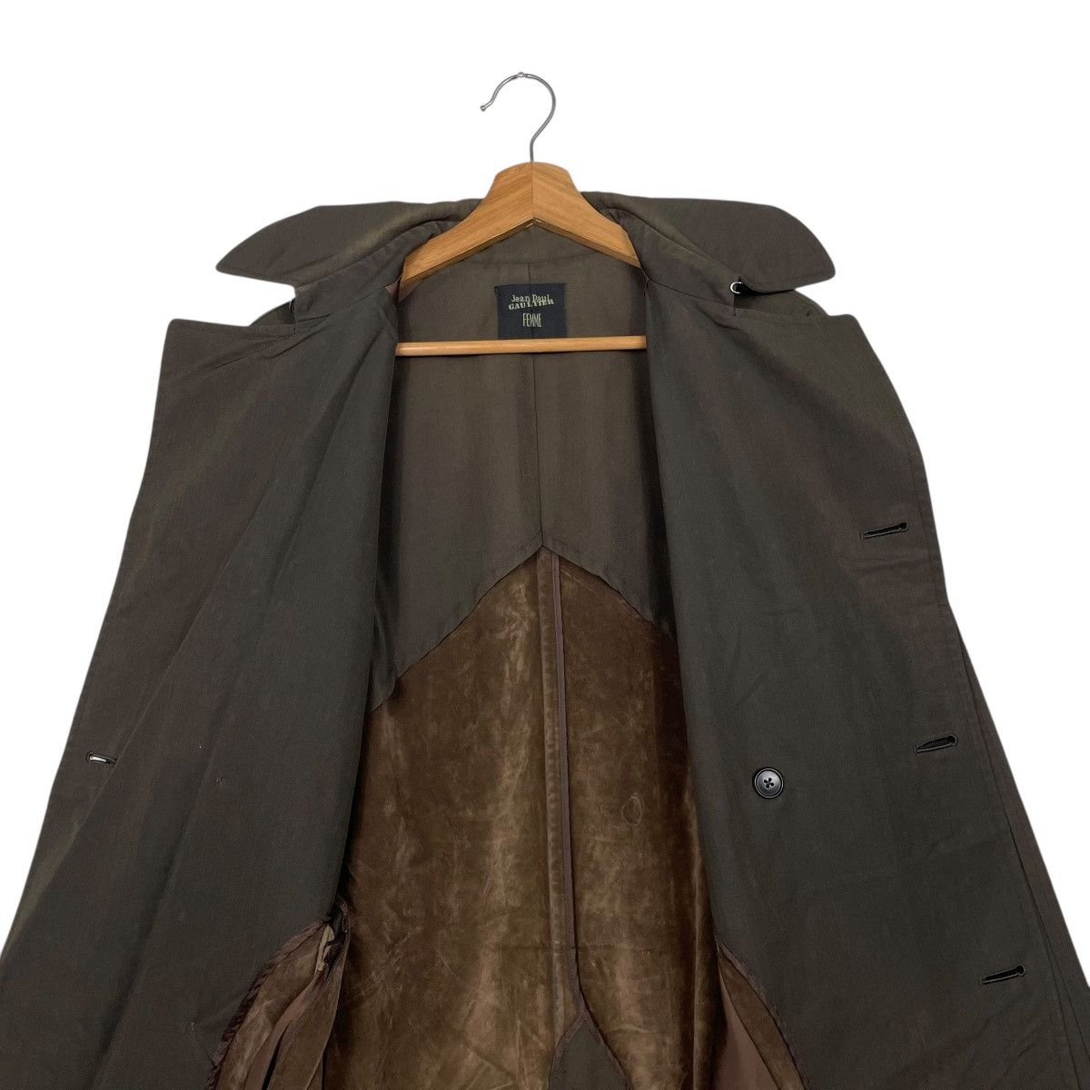Jean Paul Gaultier Jean Paul Gaultier Femme Double Breasted Wool Trenchcoat Size S / US 4 / IT 40 - 12 Thumbnail