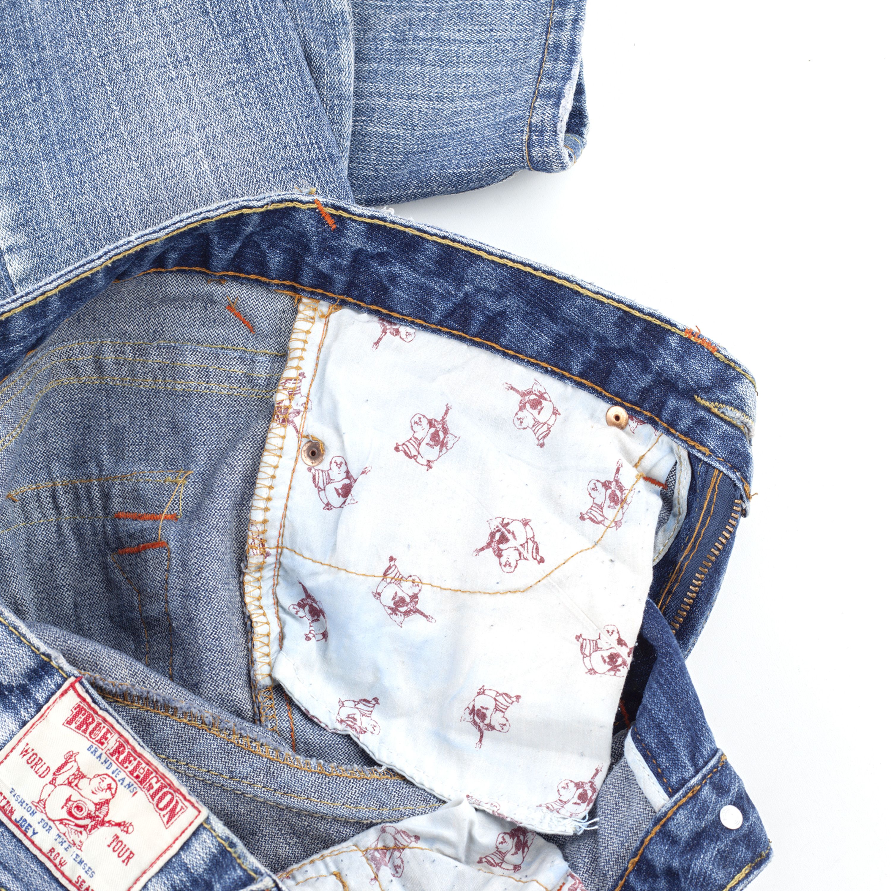 True Religion True Religion Vintage Patch Joey Bootcut Jeans (S) Size 27" / US 4 / IT 40 - 6 Thumbnail
