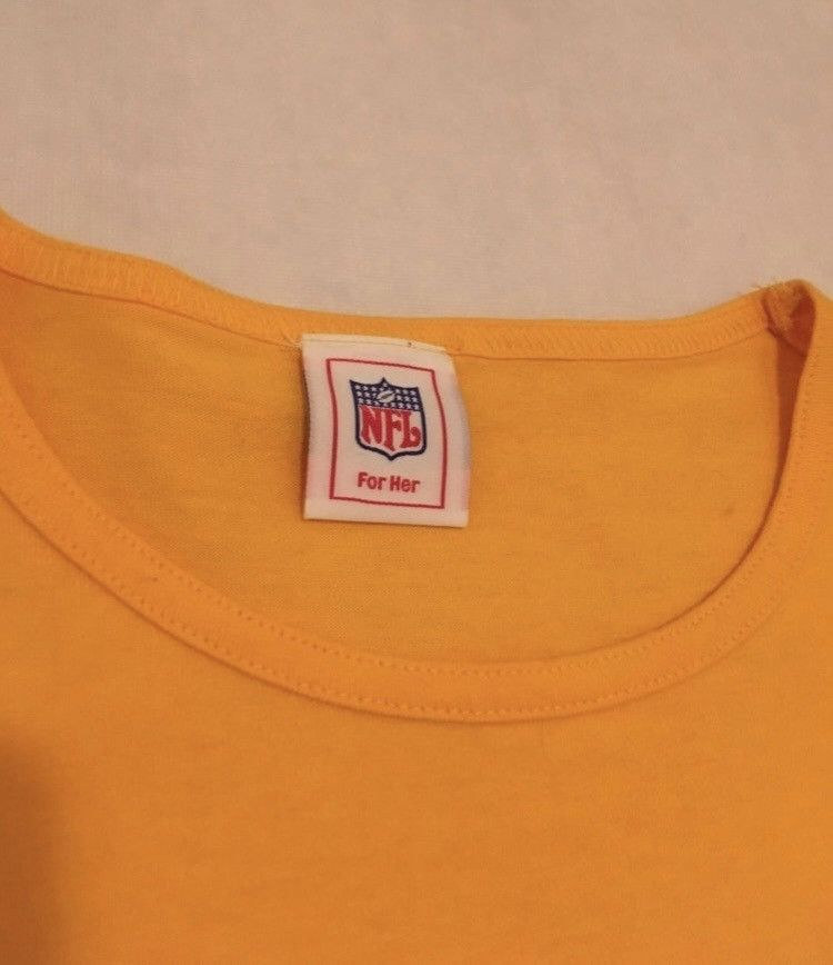NFL Green Bay Packers Women's Small Yellow Crewneck Shirt Size S / US 4 / IT 40 - 4 Thumbnail