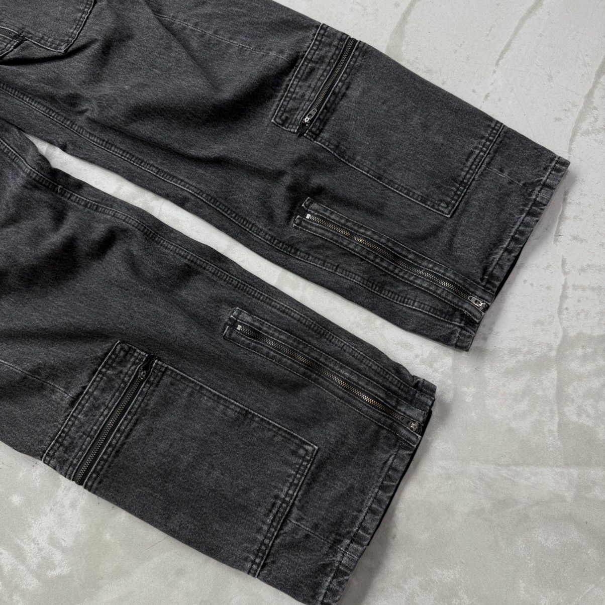 Y/Project Y/Project Pop-up Black Denim Pants Size US 30 / EU 46 - 4 Thumbnail