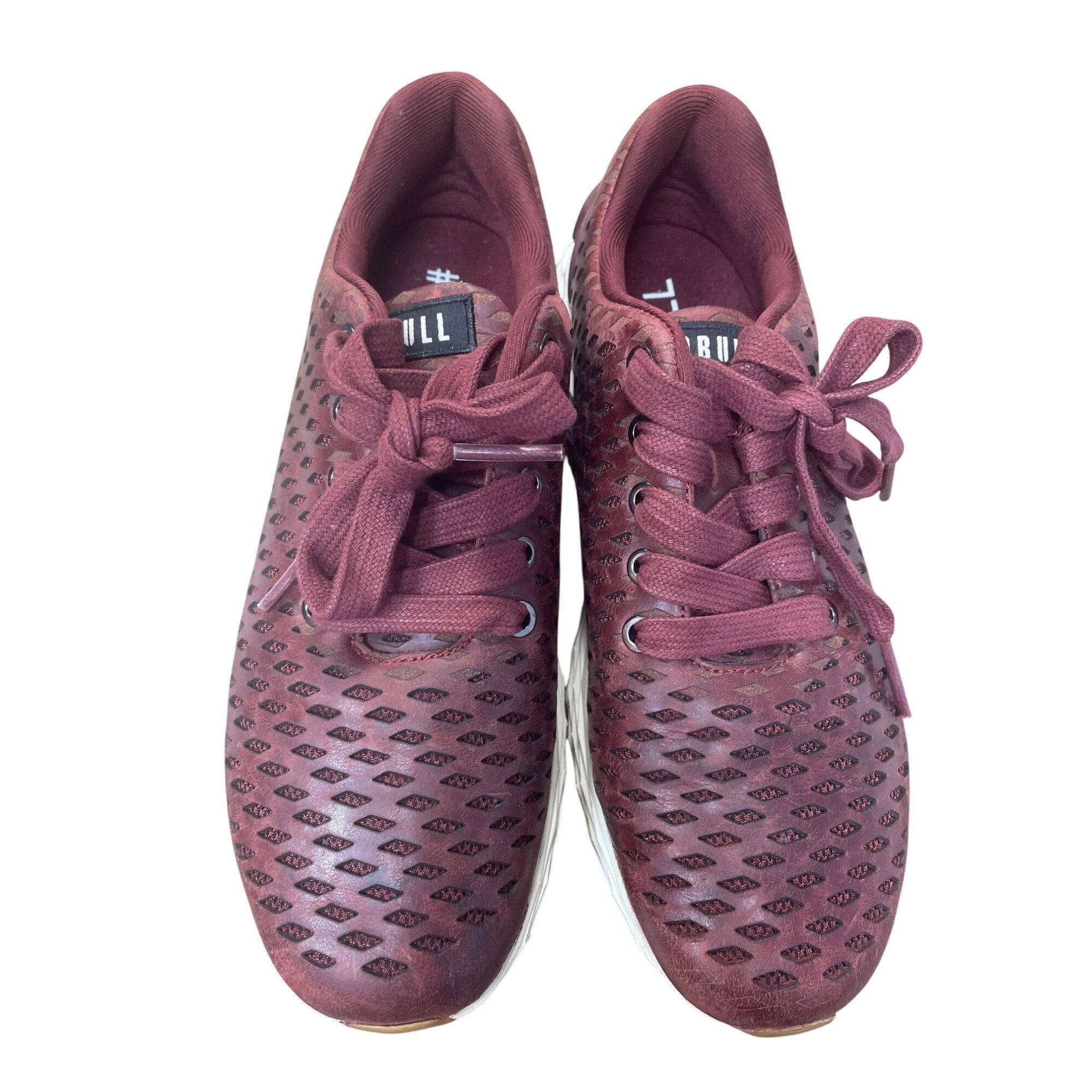 Other Nobull Mens Burgundy Knit perforated crossfit sneakers SZ 6 Size US 6.5 / EU 39-40 - 13 Thumbnail