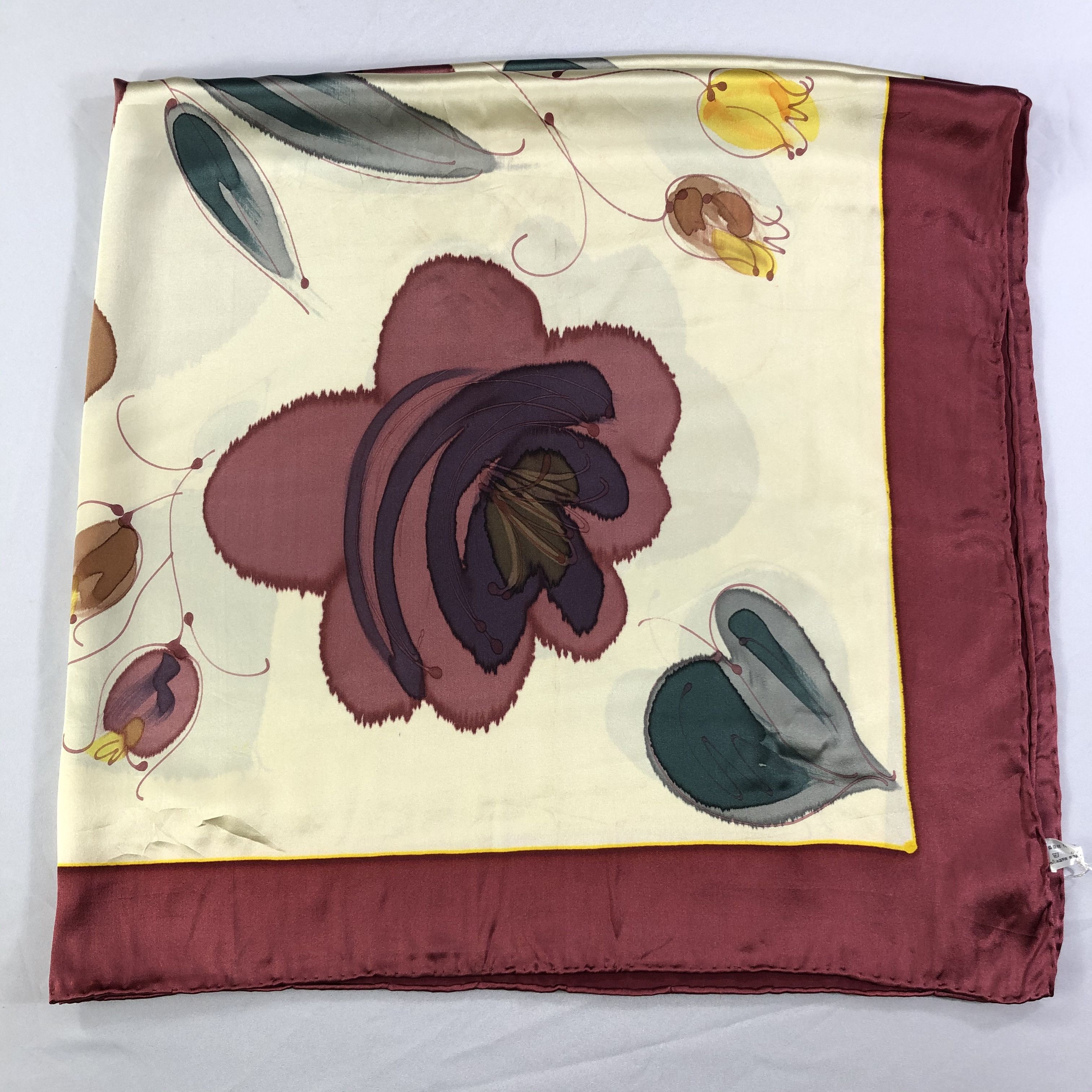 Vintage Vintage Silk Scarf Size ONE SIZE - 2 Thumbnail