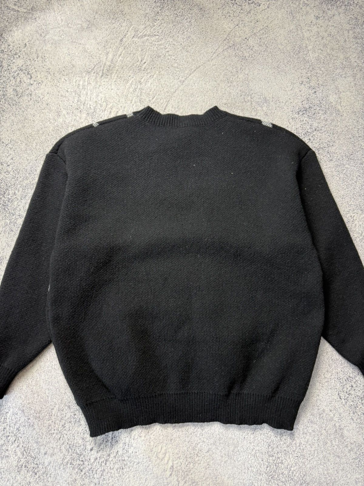 Japanese Brand Vintage Spider Web Knit Sweater Warm Pullover Jacquard Size US XL / EU 56 / 4 - 15 Thumbnail