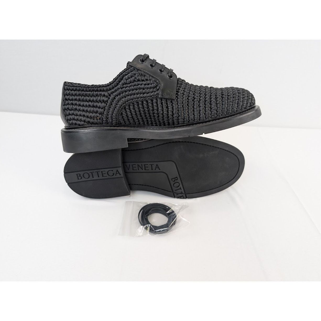 Bottega Veneta o1rshd1 BV Level Lace Up in Black Size US 9 / EU 42 - 12 Thumbnail