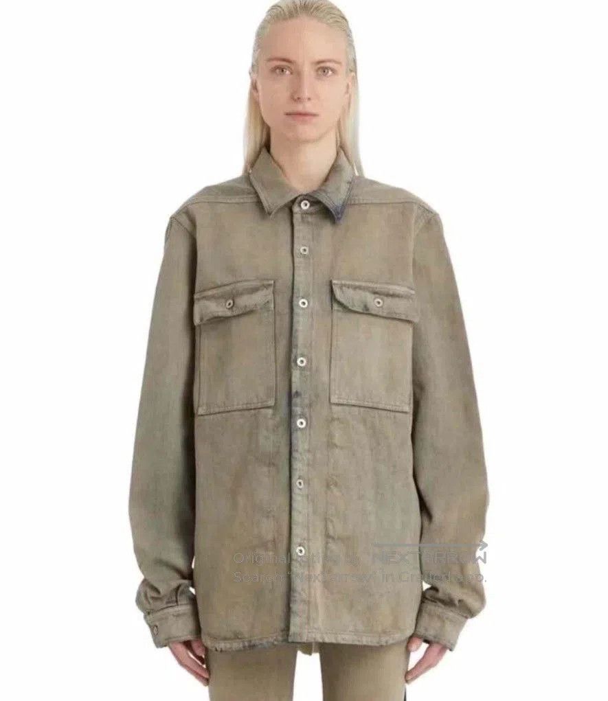 Rick Owens Rick Owens 22FW Denim Shirt Jacket. Size US M / EU 48-50 / 2 - 9 Thumbnail