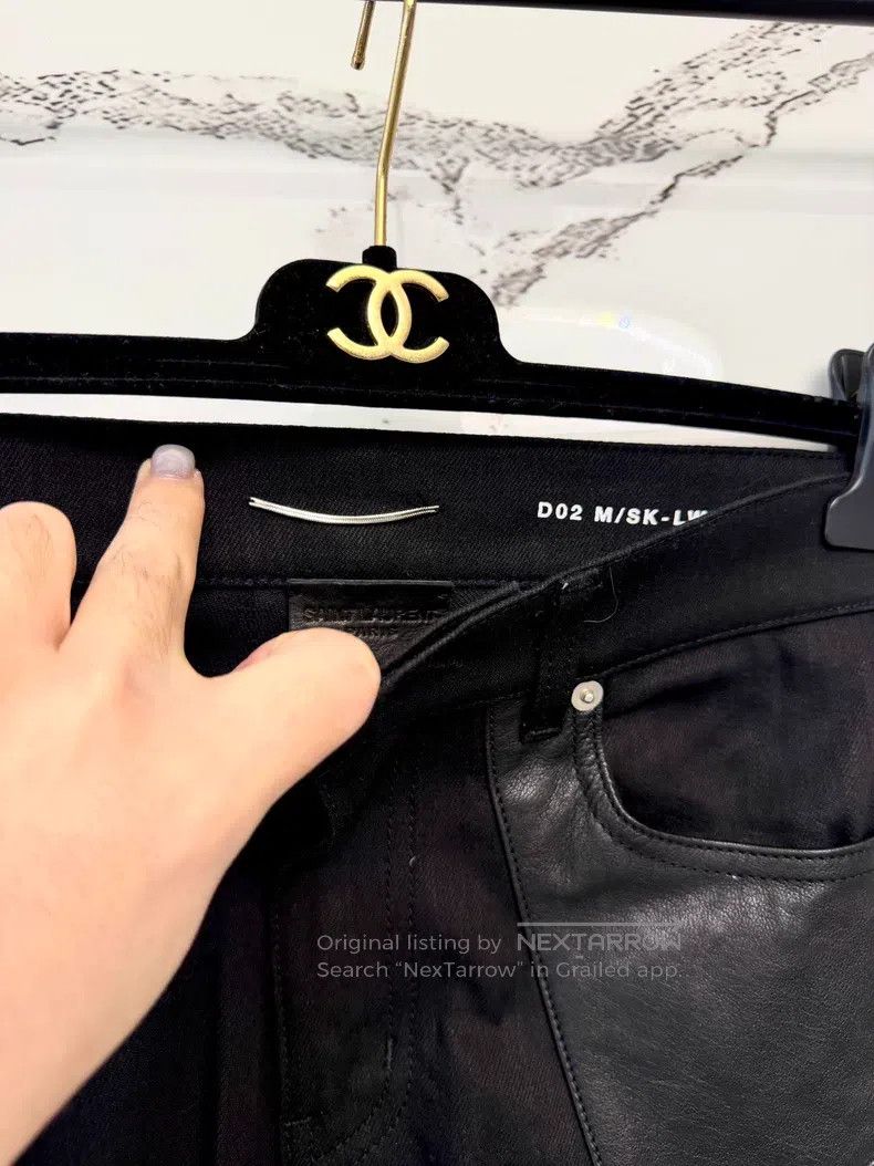 Saint Laurent Paris #REF! Size US 30 / EU 46 - 3 Thumbnail