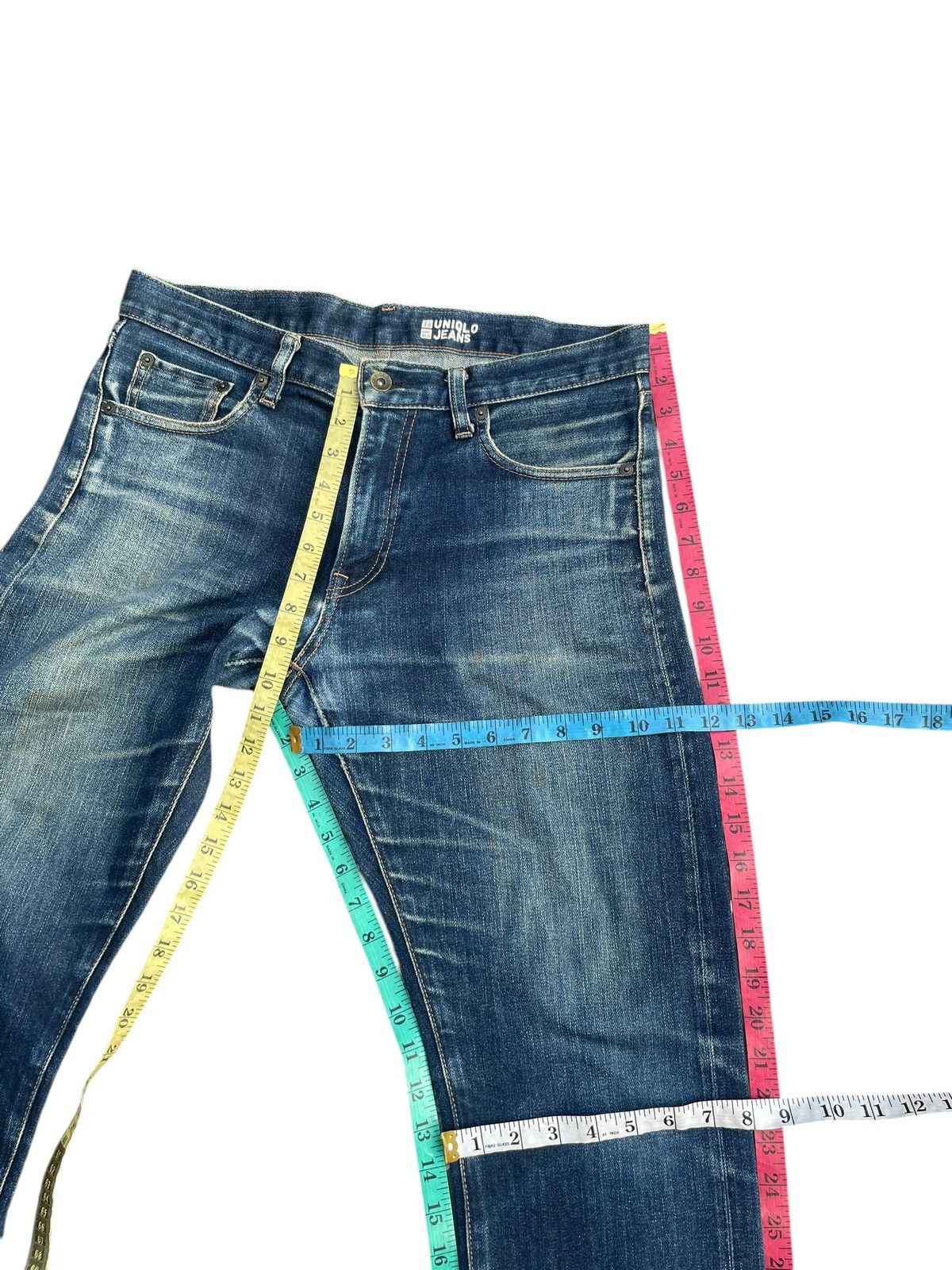 Japanese Brand × Uniqlo Uniqlo Slim Fit Selvedge Jeans Size US 34 / EU 50 - 15 Thumbnail