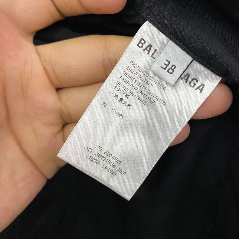 Balenciaga Balenciaga size 38 Full Print Barrage Shirt Size S / US 4 / IT 40 - 4 Thumbnail