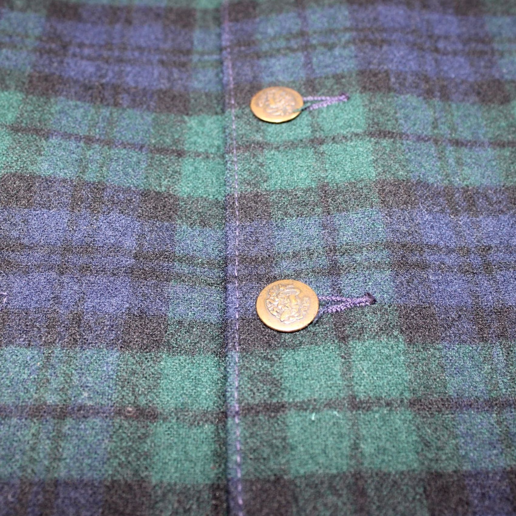 Pendleton Pendleton Vest Men 40 Green Plaid Wool Buttoned Lined Pockets Heritage US Vintage Style Casual Business Womens? Size US XXS / EU 40 - 4 Thumbnail