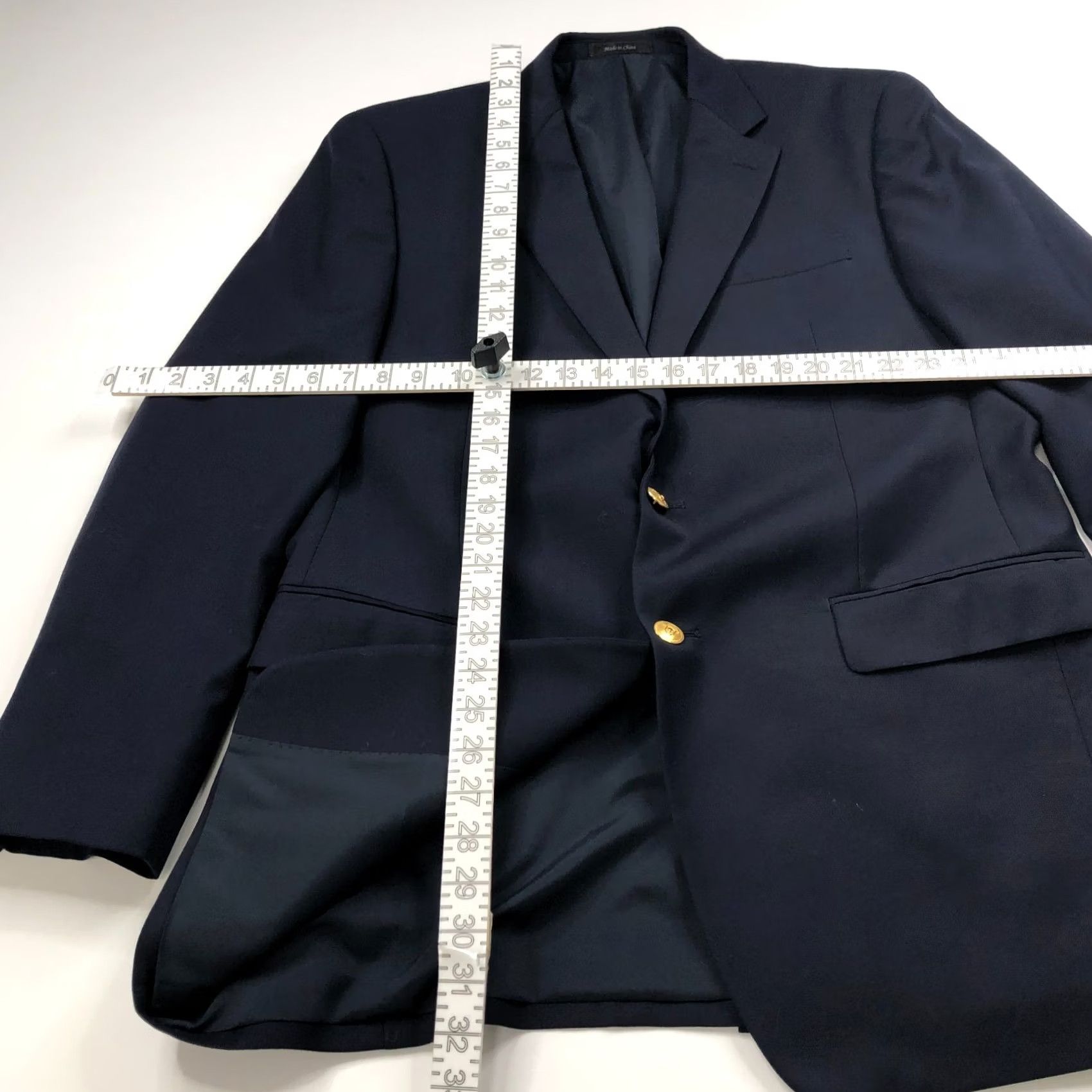 Ralph Lauren Lauren Ralph Lauren Sport Coat Jacket Blue Long 40L White-Label One Piece Men Big & Tall Two-Button Vintage? No Size US XXS / EU 40 - 6 Thumbnail