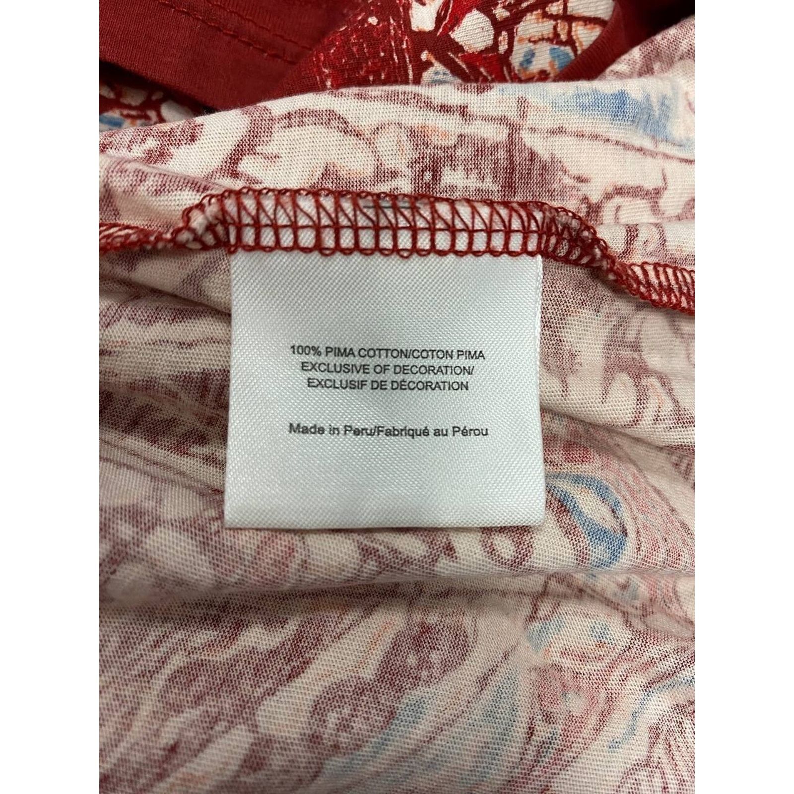 Tory Burch Tory Burch Floral Print Crew Neck top Pima Cotton M A001418 Size M / US 6-8 / IT 42-44 - 4 Thumbnail