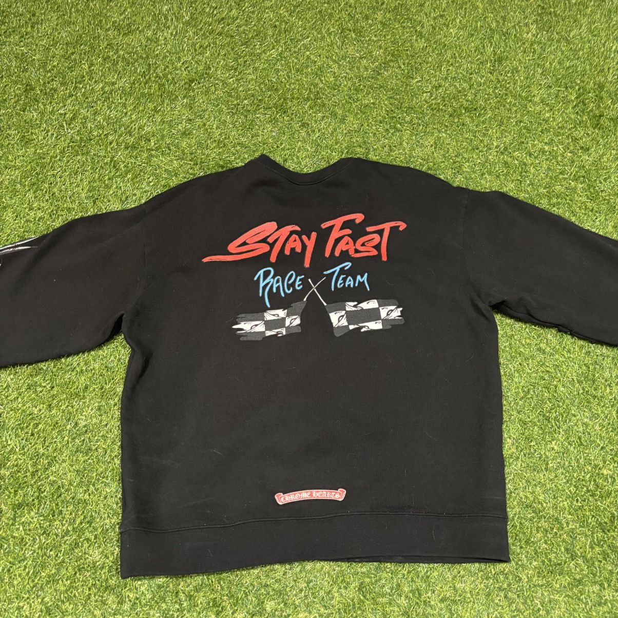 Chrome Hearts Chrome Hearts Matty Boy "Stay Fast" Crewneck Size US L / EU 52-54 / 3 - 5 Thumbnail