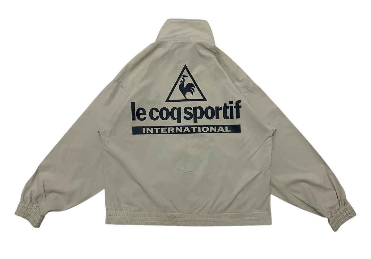 Le Coq Sportif × Vintage Vintage Le Coq Sportif International Windbreaker Jacket Size US S / EU 44-46 / 1 - 4 Thumbnail