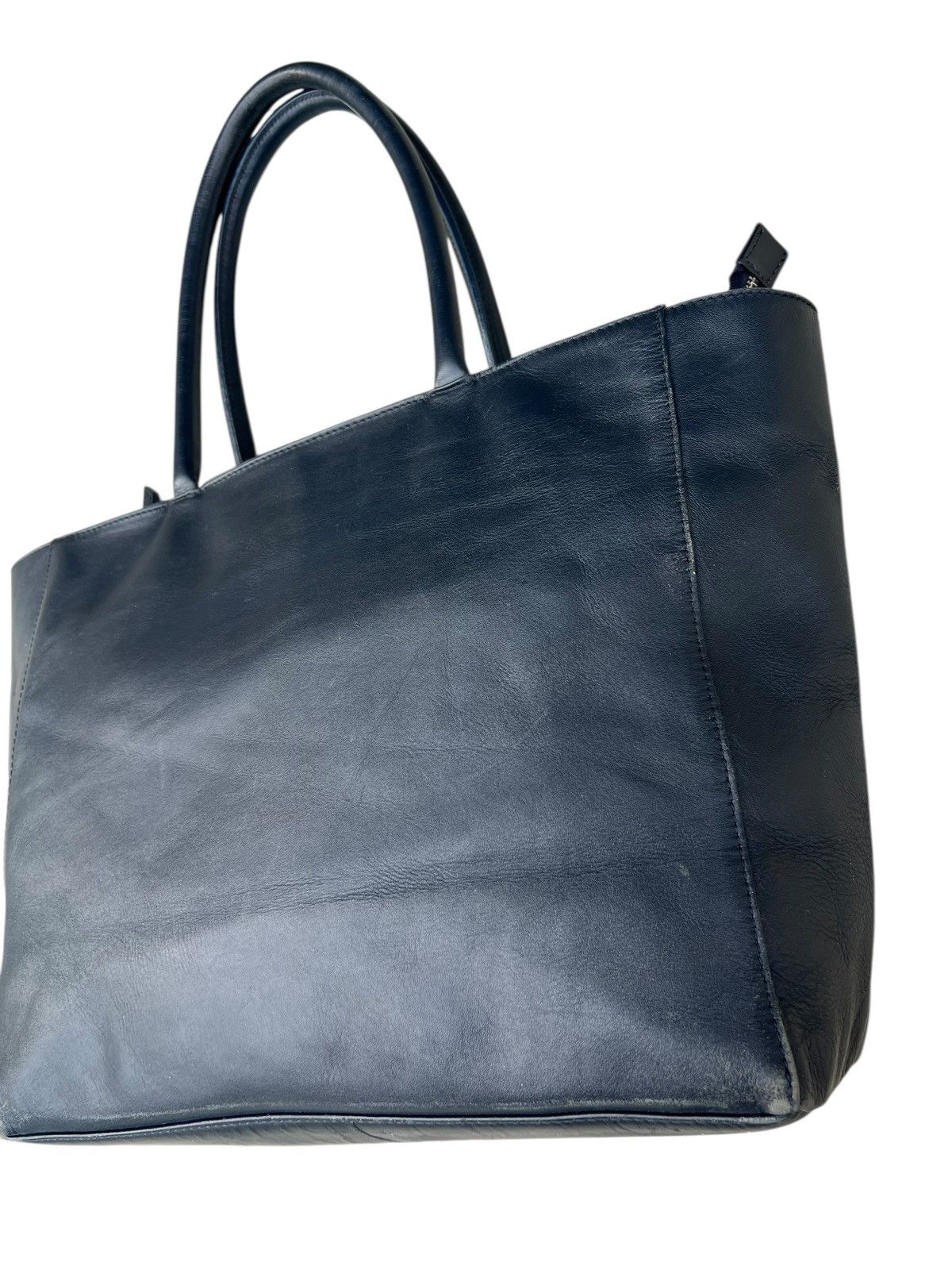 United Arrows United Arrows Scratches Patina Leather Tote Bag Size ONE SIZE - 6 Thumbnail