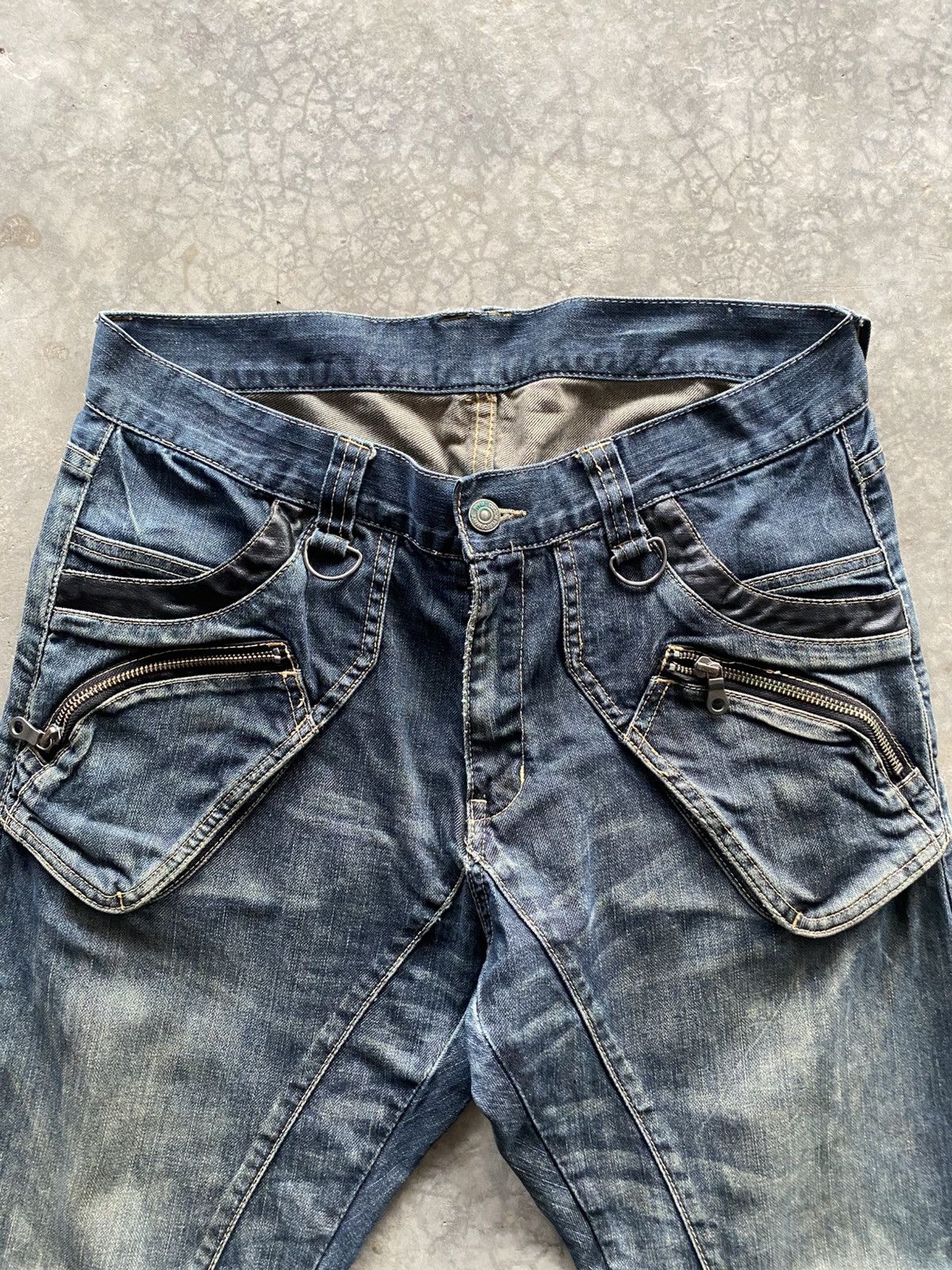 PPFM Vintage PPFM J Curve cut denim Size US 34 / EU 50 - 4 Thumbnail