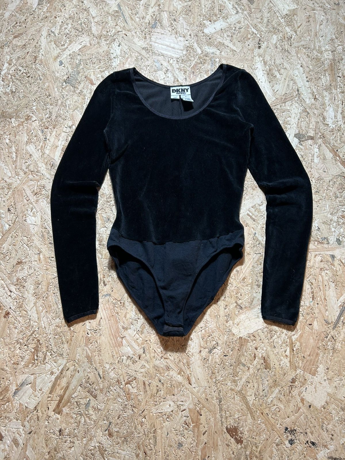 DKNY Vintage DKNY Long Sleeve Bodysuit Size S / US 4 / IT 40 - 2 Thumbnail