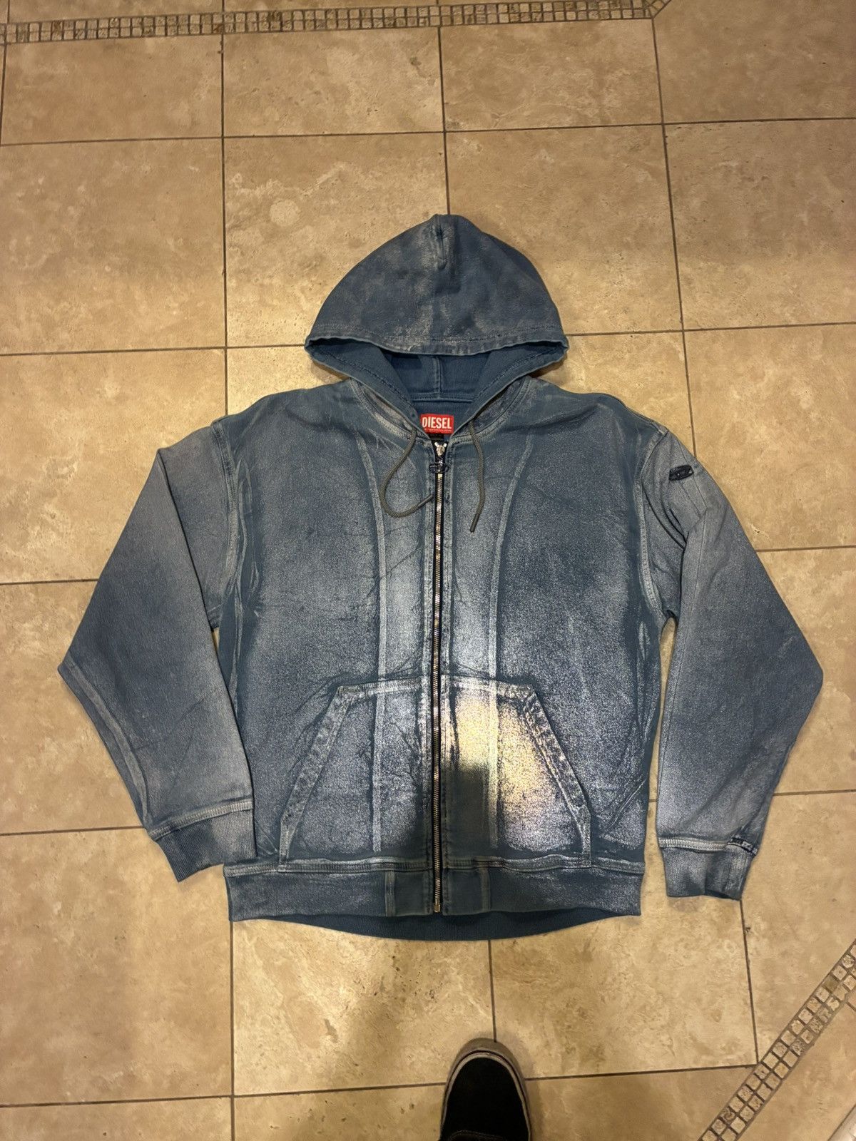 Diesel Chrome Hearts diesel Reflective Zip Up Size US L / EU 52-54 / 3 - 2 Thumbnail