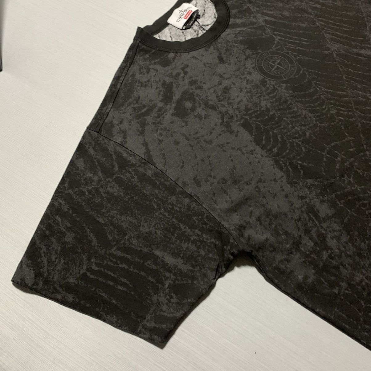 Stone Island × Supreme Supreme Stone Island Spider Web Tee Size US XL / EU 56 / 4 - 6 Thumbnail