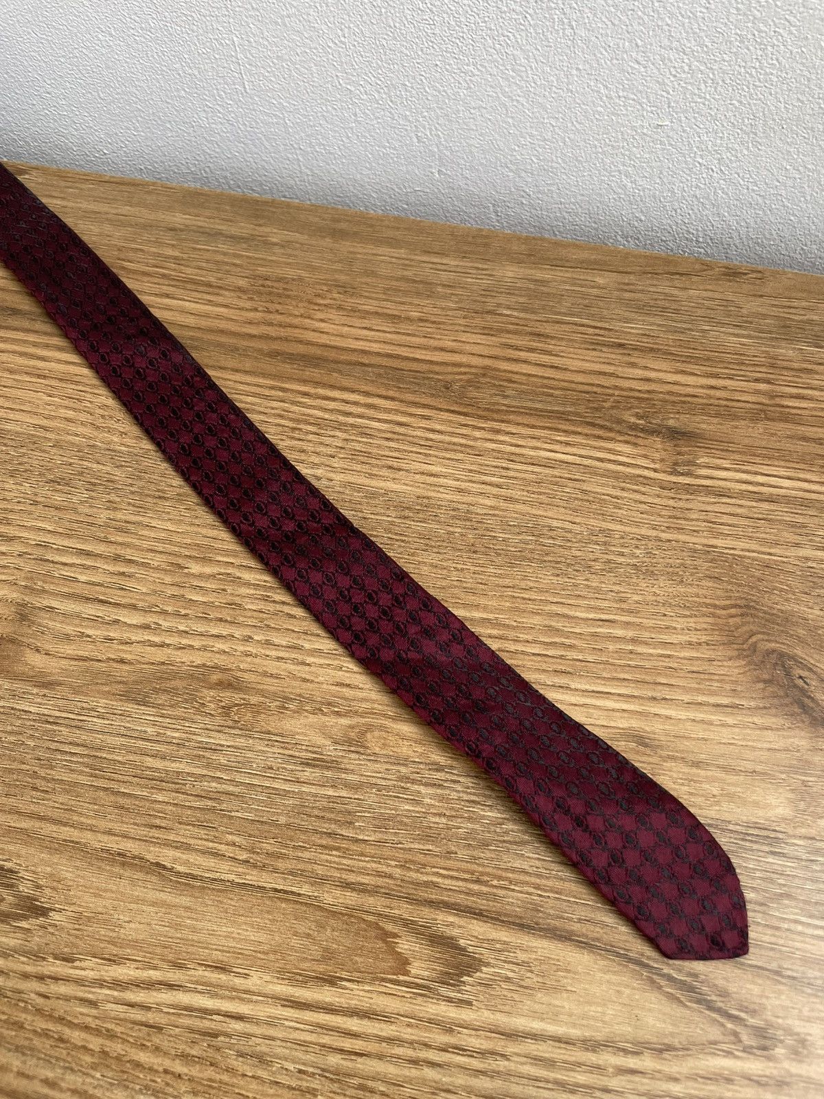 Versace Rare Gianni Versace Vintage 90s Medusa Logo 100% Silk Tie Size ONE SIZE - 17 Thumbnail