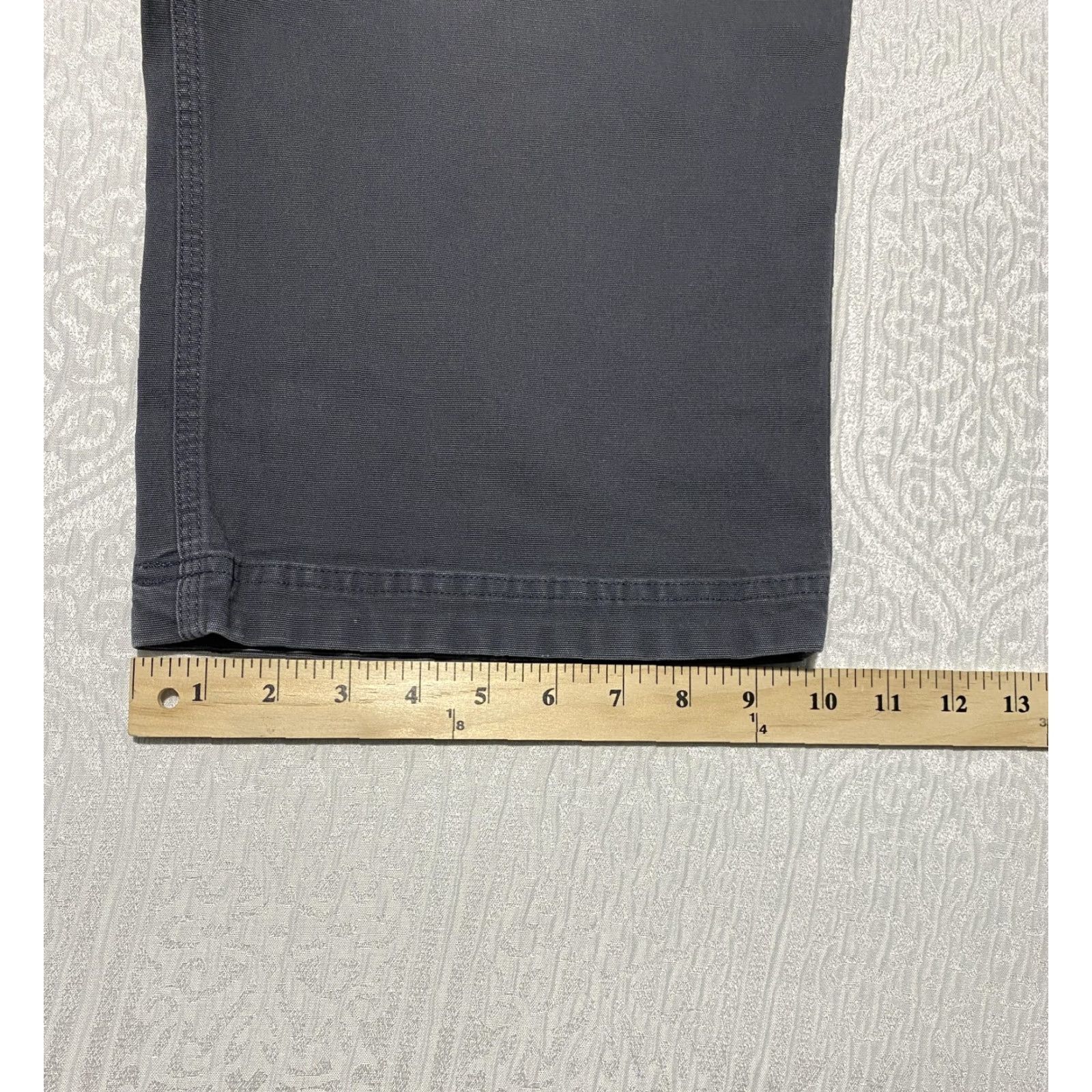 Duluth Trading Company Duluth Trading Flex Fire Hose Pants Mens 42x30 Gray Carpenter Workwear Utility Size US 42 / EU 58 - 6 Thumbnail