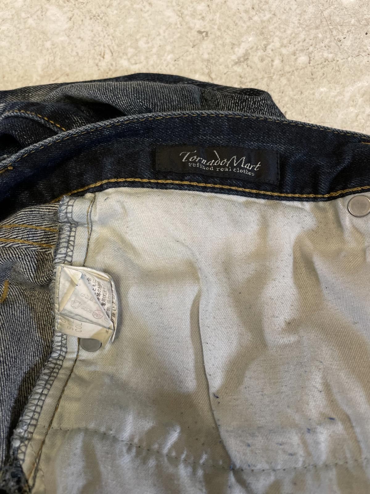 Tornado Mart Tornado Mart Spiral Cut Denim Size US 32 / EU 48 - 3 Thumbnail