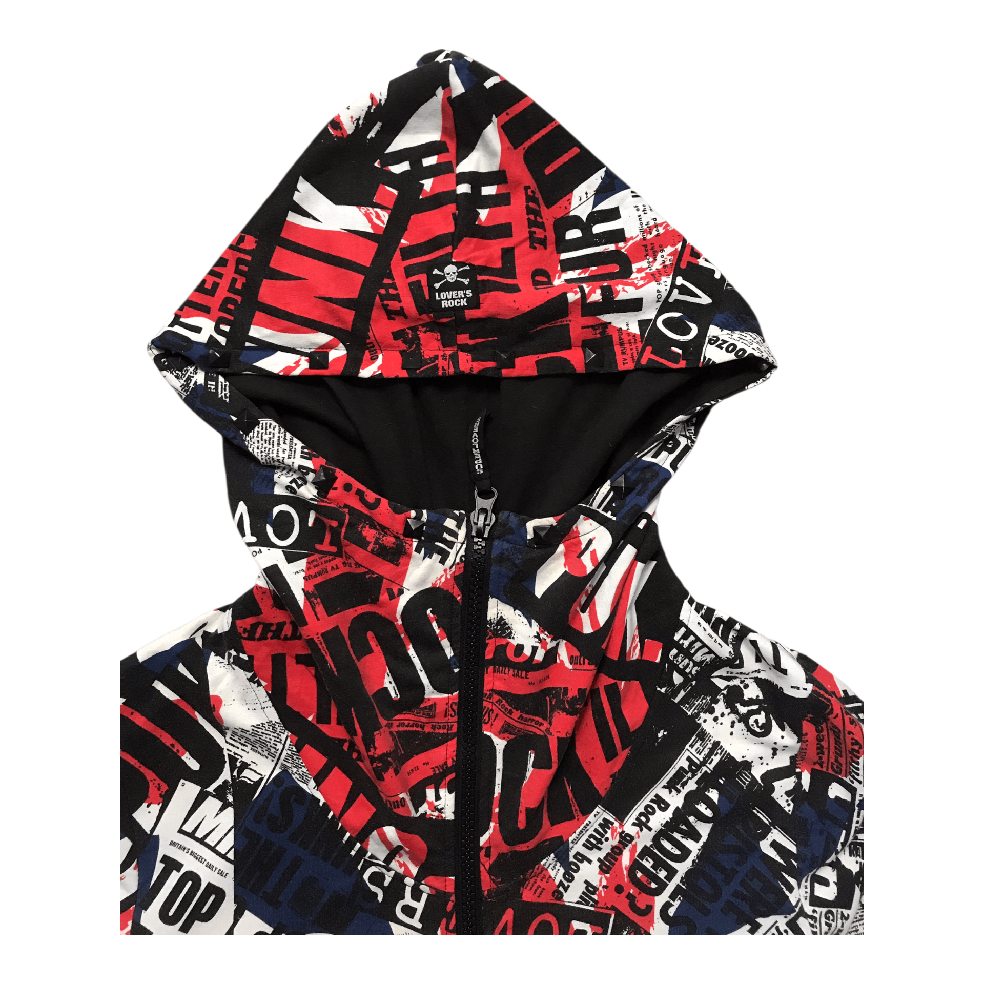 Super Lovers Super lovers Full Print Studded Hoodie Jacket Size US M / EU 48-50 / 2 - 3 Thumbnail