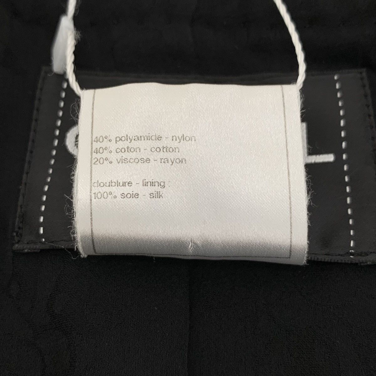 Chanel Chanel Black Lace-Up Bow Woven Tweed Tassel Chambray Jacket Size XS / US 0-2 / IT 36-38 - 6 Thumbnail
