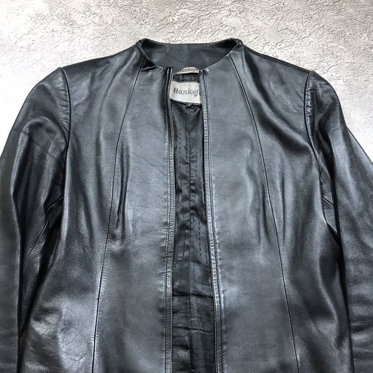 Vintage Vintage Y2K Faded Black Minimalist Blazer Streetwear Logo L Size L / US 10 / IT 46 - 3 Thumbnail