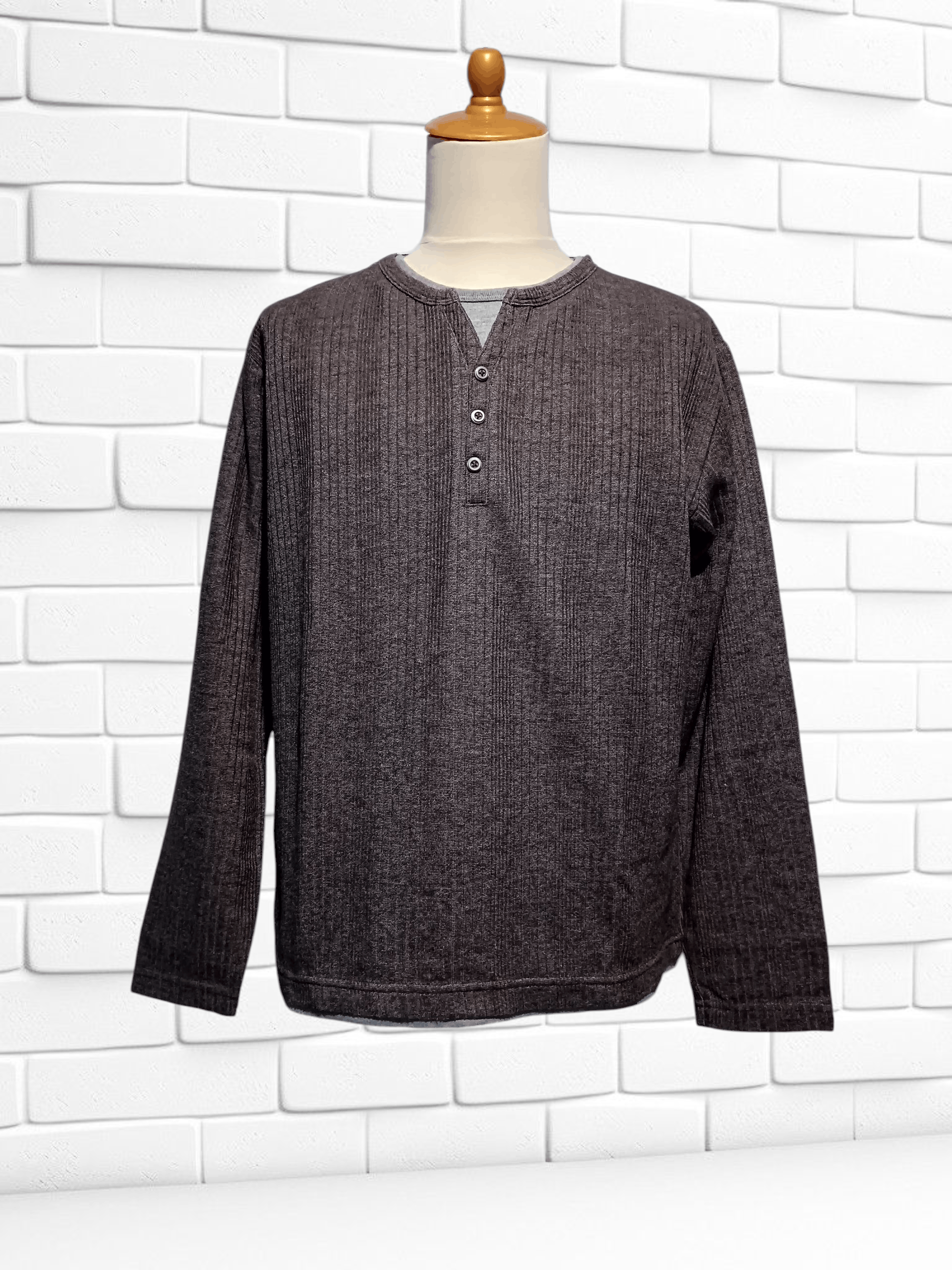 Japanese Brand Japanese Brand Long Sleeve Double Layer Tee Size US L / EU 52-54 / 3 - 1 Thumbnail