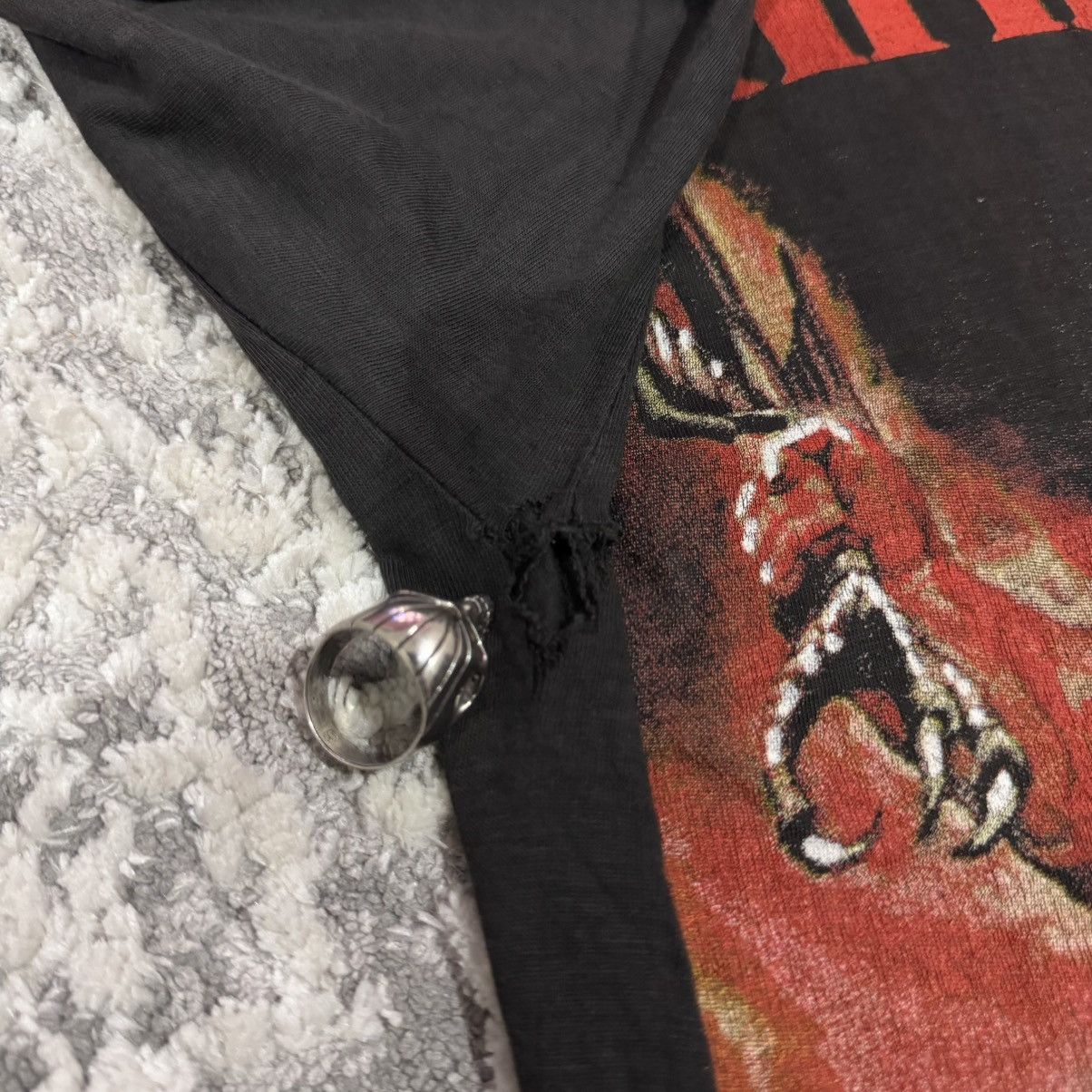 Band Tees Vintage 1995 Manowar Euro Tee T - Shirt AOP 90s Size US L / EU 52-54 / 3 - 8 Thumbnail