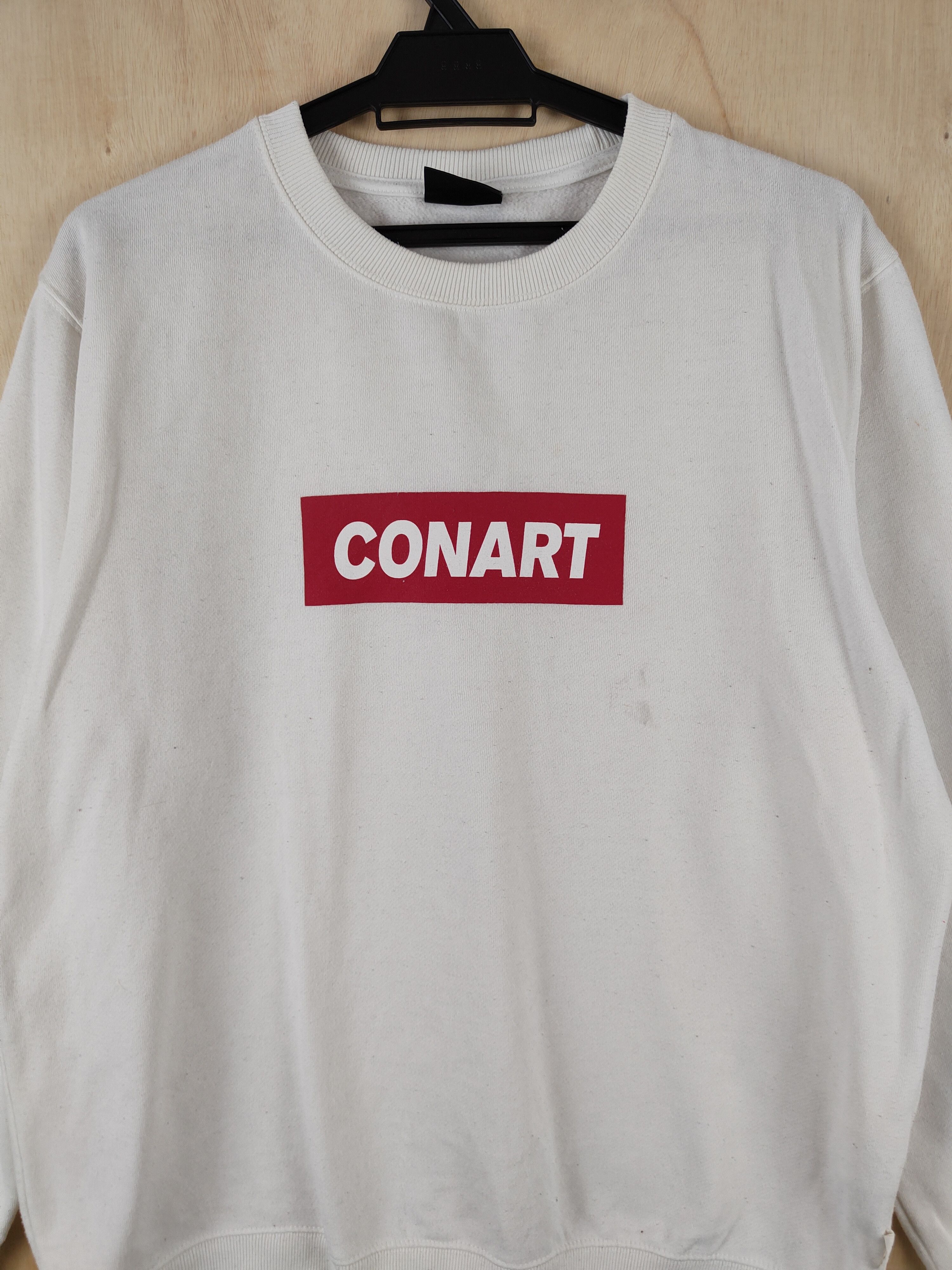 Japanese Brand × Vintage Conart X Peace Project White Sweatshirts #S2636 Size US L / EU 52-54 / 3 - 2 Thumbnail