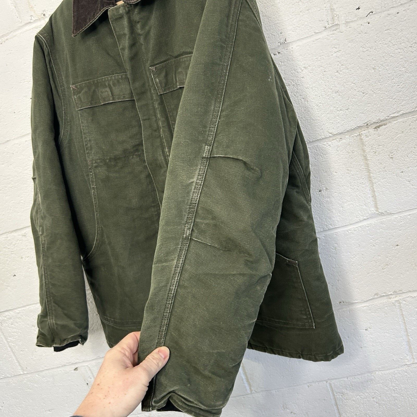 Carhartt Vintage Carhartt Quilted Artic Duck Jacket “Green” CQ184 Size US L / EU 52-54 / 3 - 7 Thumbnail