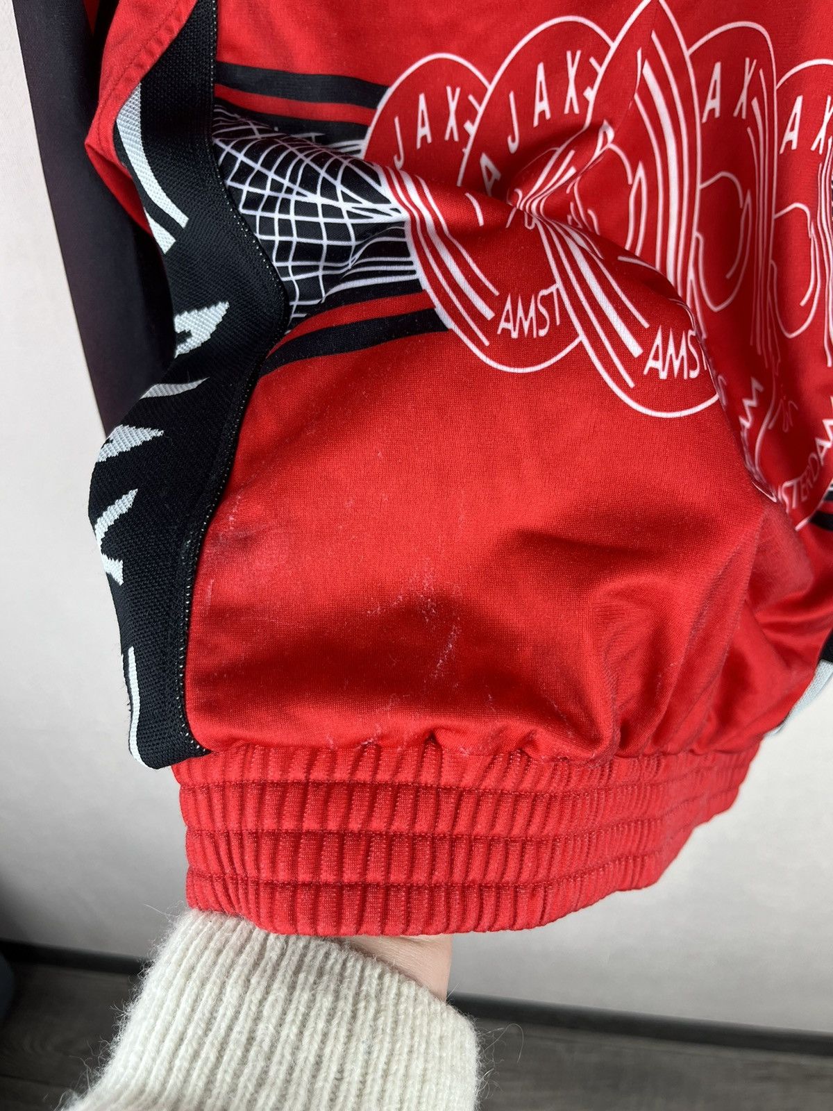 Umbro UMBRO AJAX AMSTERDAM TRACK SUIT JACKET FOOTBALL UMBRO RARE Size US XXS / EU 40 - 11 Thumbnail