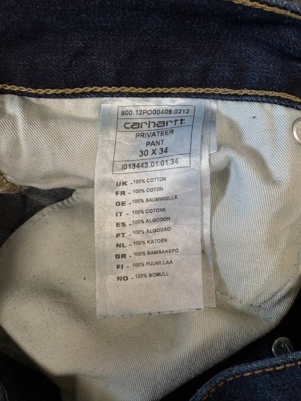 Carhartt Carhartt Selvedge Privateer Pant Size US 30 / EU 46 - 6 Thumbnail