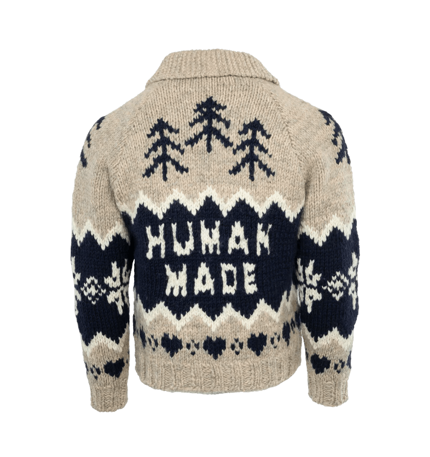 Human Made o1h1sh10624 Sweater in Beige Size US L / EU 52-54 / 3 - 2 Thumbnail