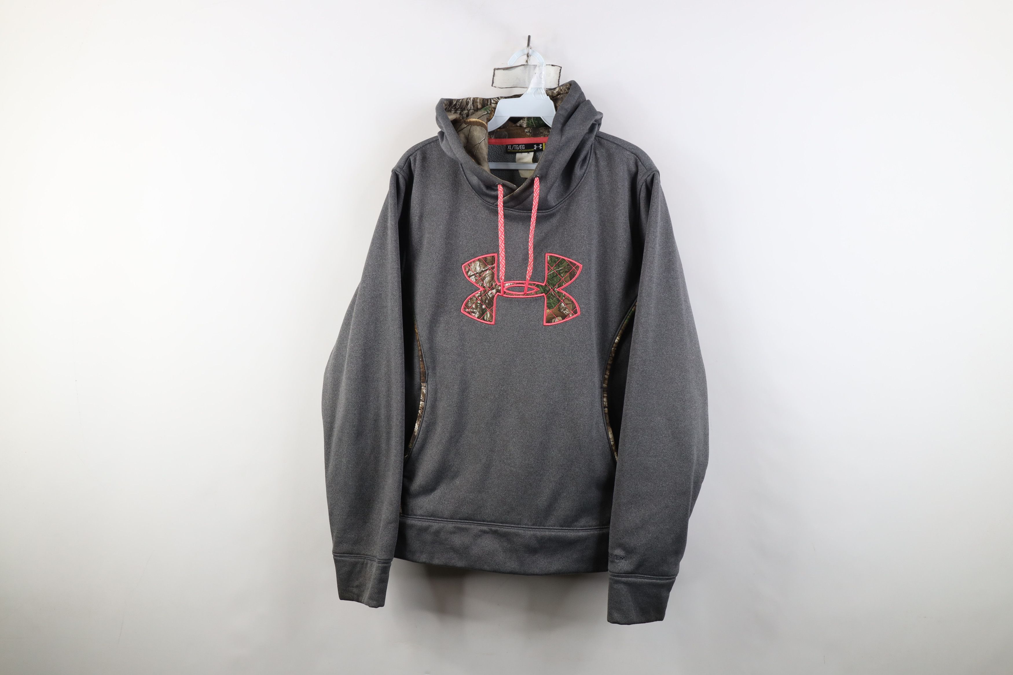 Under Armour Under Armour Camouflage Big Logo Storm Hoodie Sweatshirt Size XL / US 12-14 / IT 48-50 - 1 Thumbnail