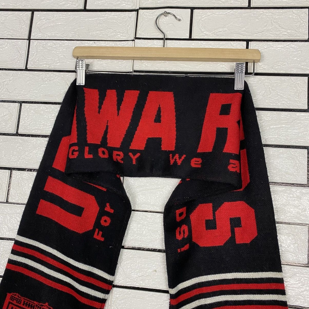 Japanese Brand Vintage muffler Football Team Urawa Reds Big Log Size ONE SIZE - 10 Thumbnail