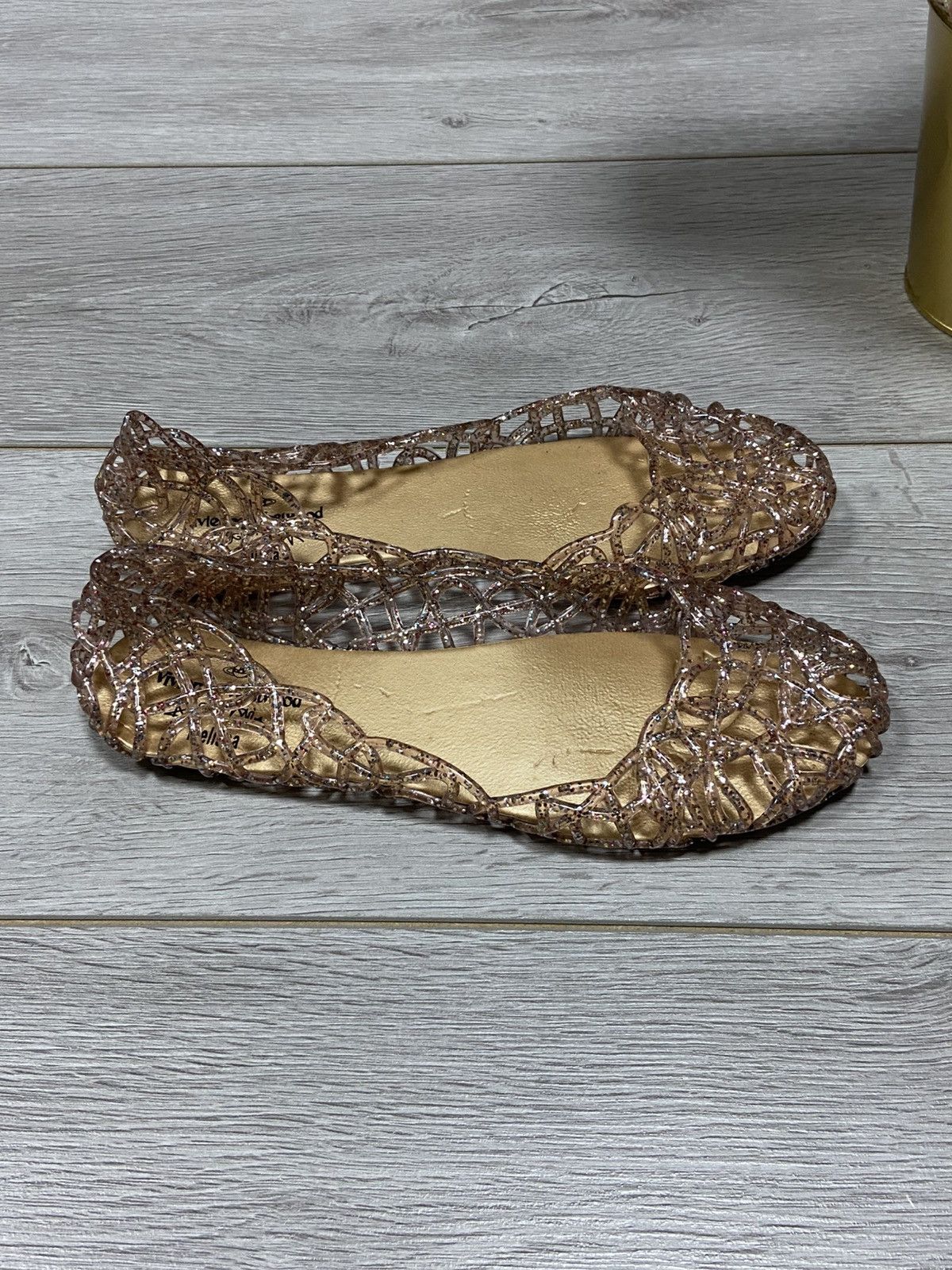 Melissa × Vivienne Westwood Vivienne Westwood x Melissa RARE web ballet flats Braided Size US 10 / IT 40 - 4 Thumbnail