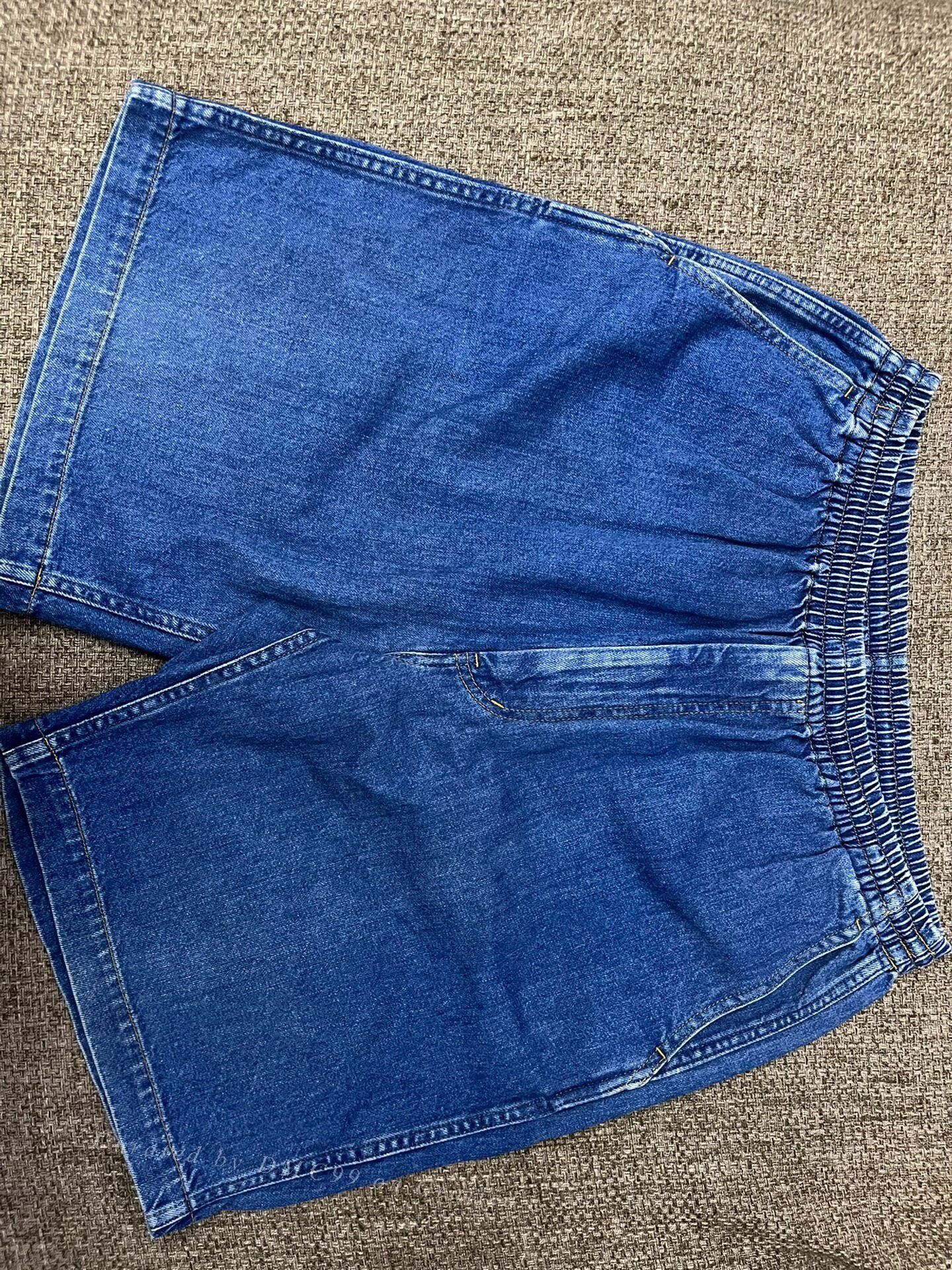 Graphpaper Graphpaper Drawstring Washed Denim Shorts Size 30" / US 8 / IT 44 - 1 Thumbnail