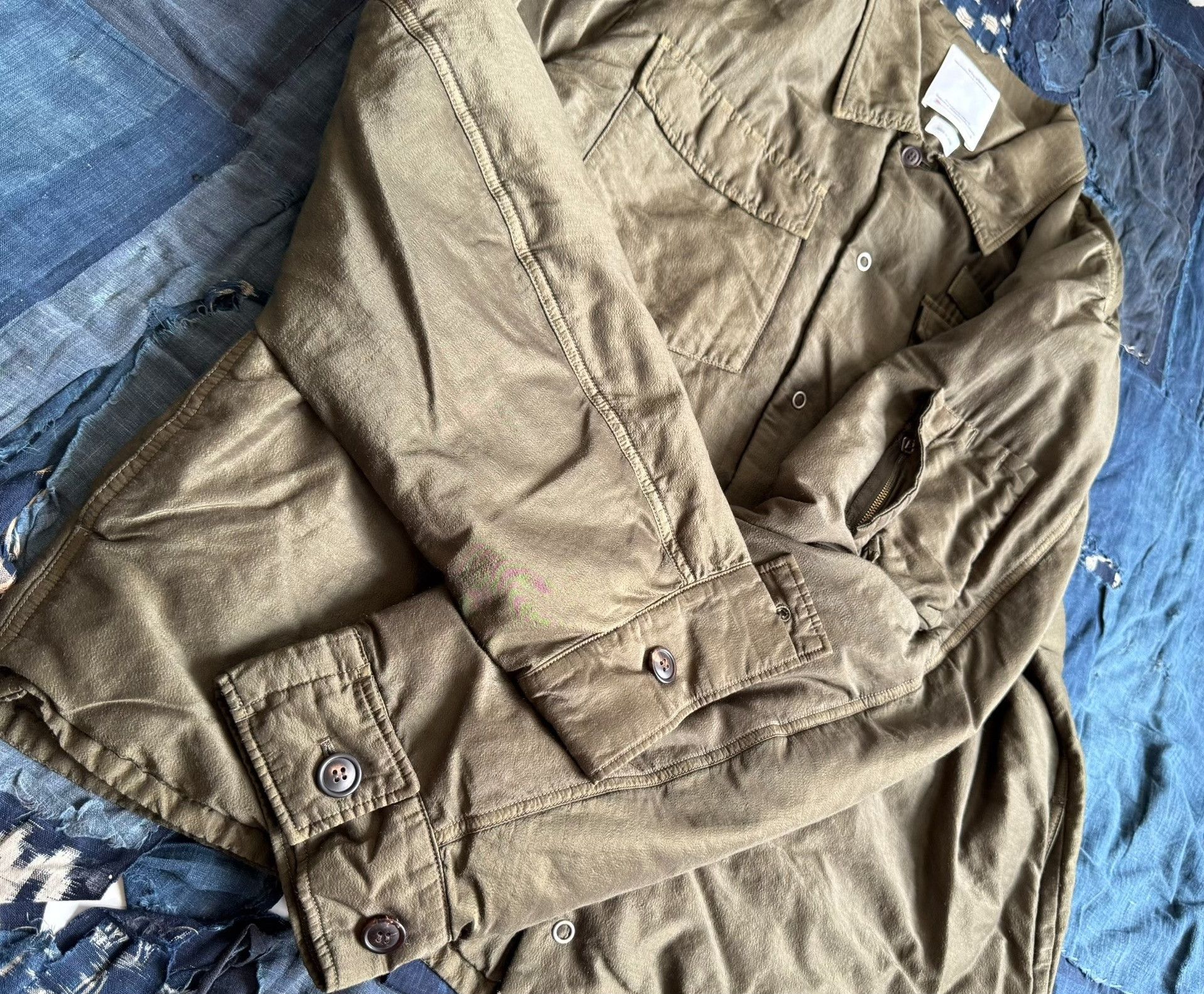 Visvim VISVIM 23AW Heli Crew Down Shirt JKT Size US XL / EU 56 / 4 - 5 Thumbnail