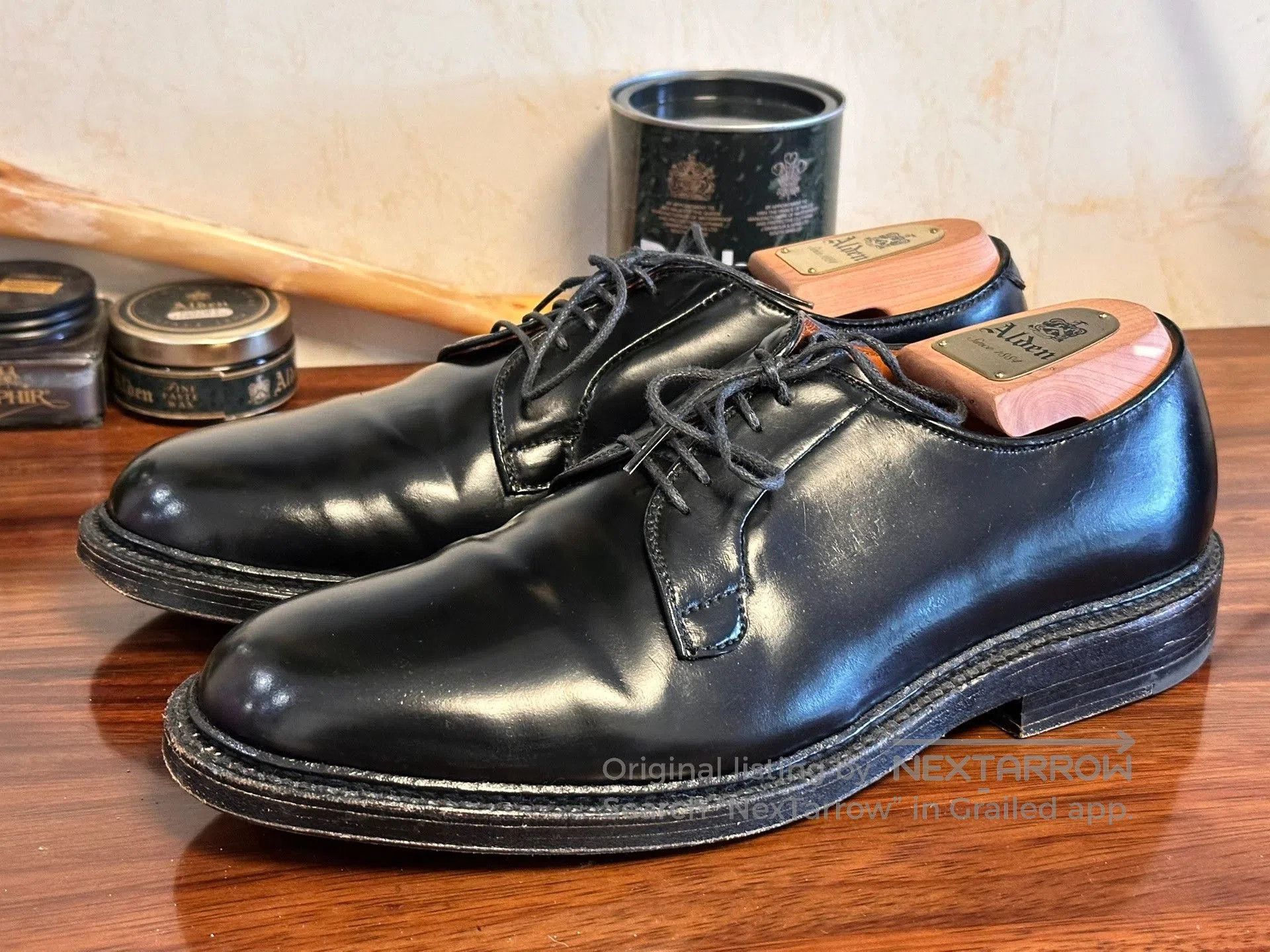 Alden PTB 9901 Black Shell Cordovan.